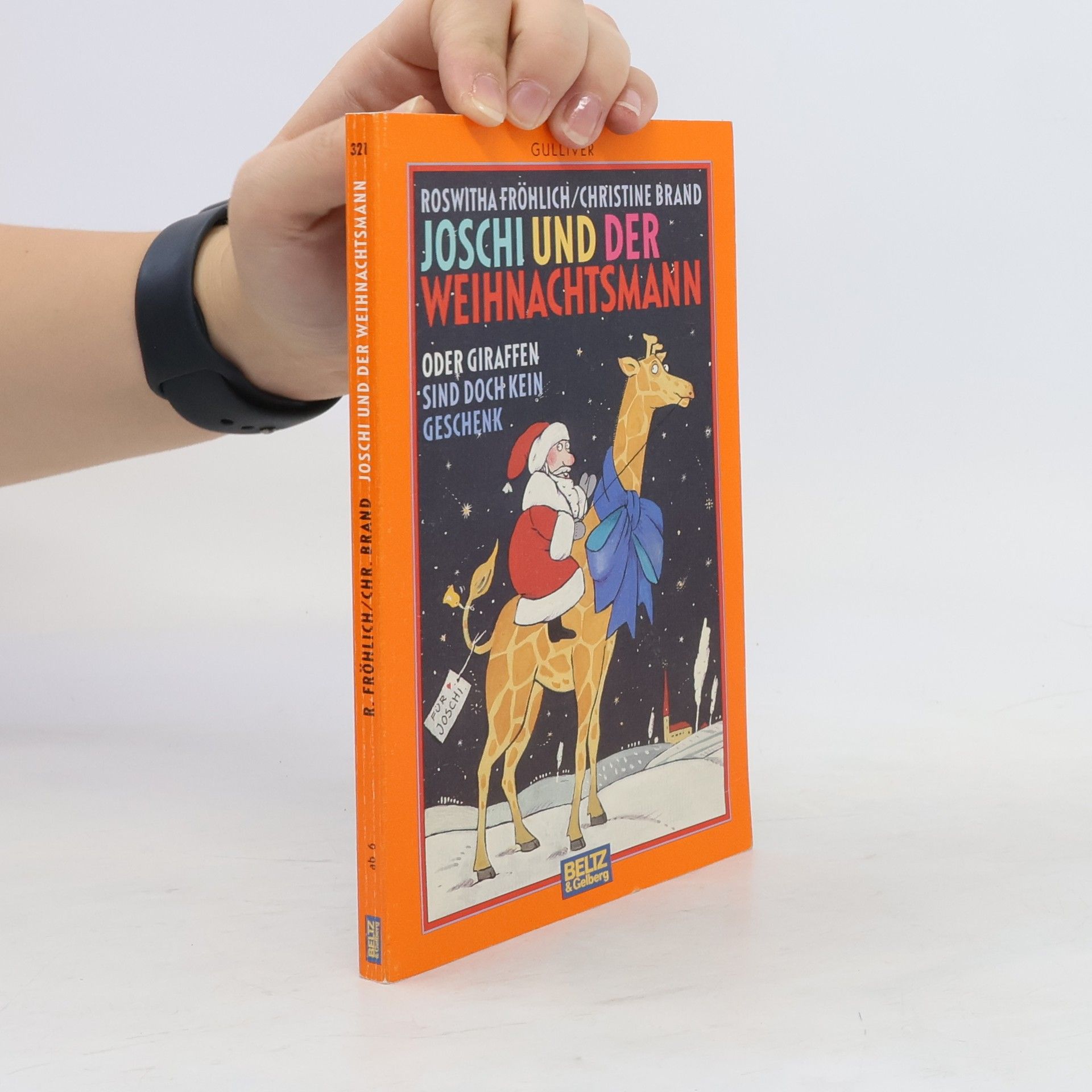 Roswitha Fröhlich Joschi und der Weihnachtsmann. Oder Giraffen sind doch kein Geschenk. Ein Adventskalenderbuch mit Doppelseiten zum Aufschneiden