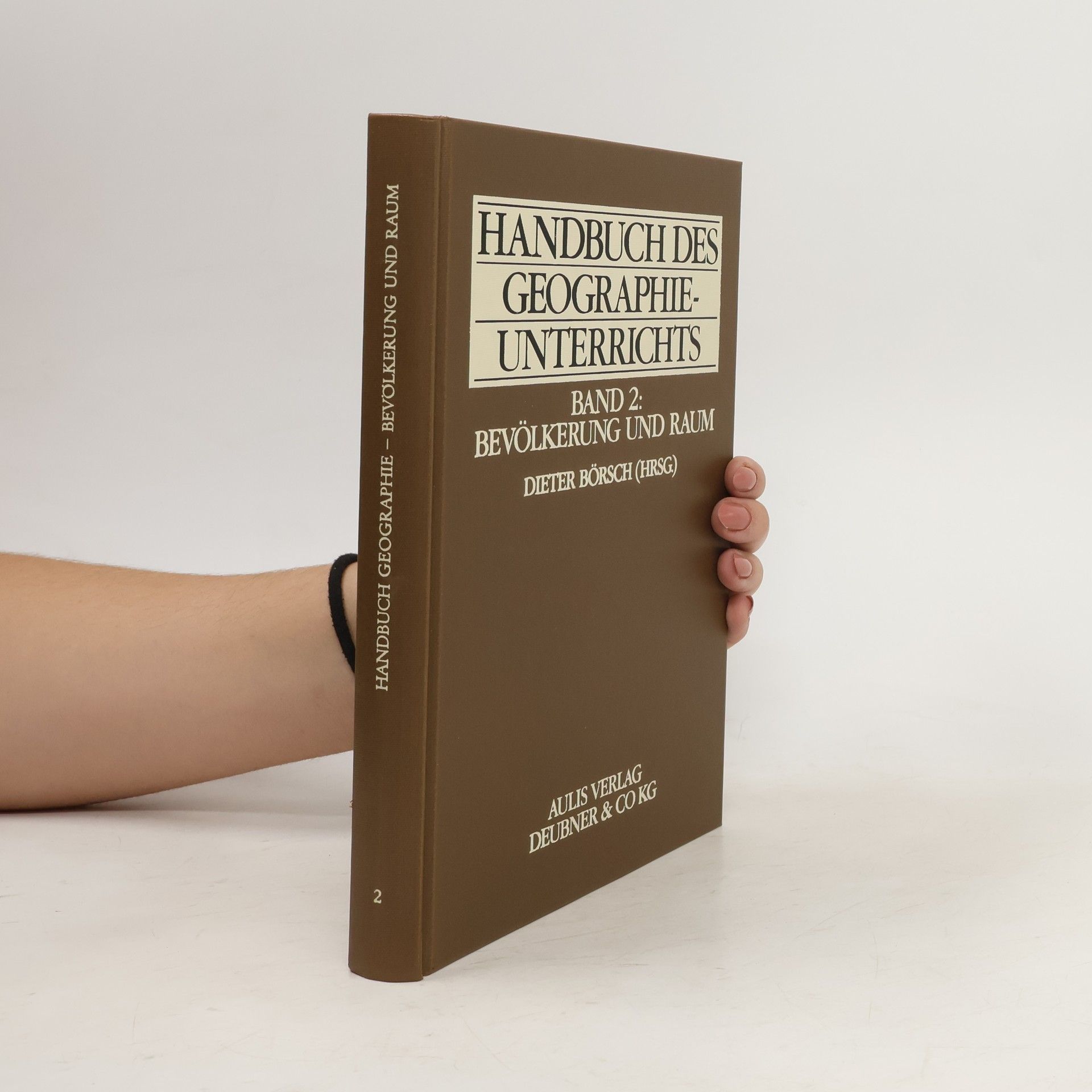 Dieter Börsch Handbuch des Geographieunterrichts