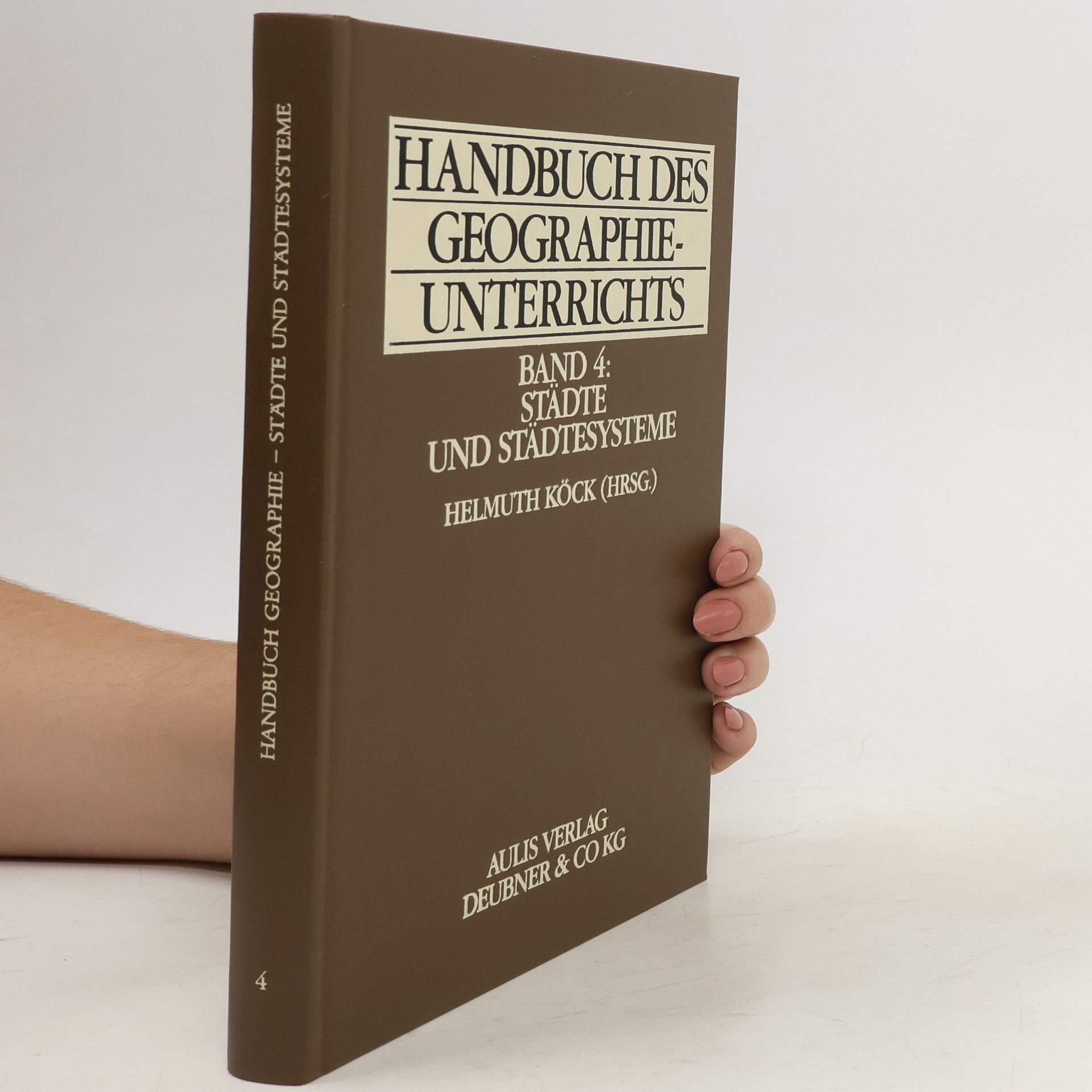 Hans Heinrich Blotevogel Handbuch des Geographieunterrichts