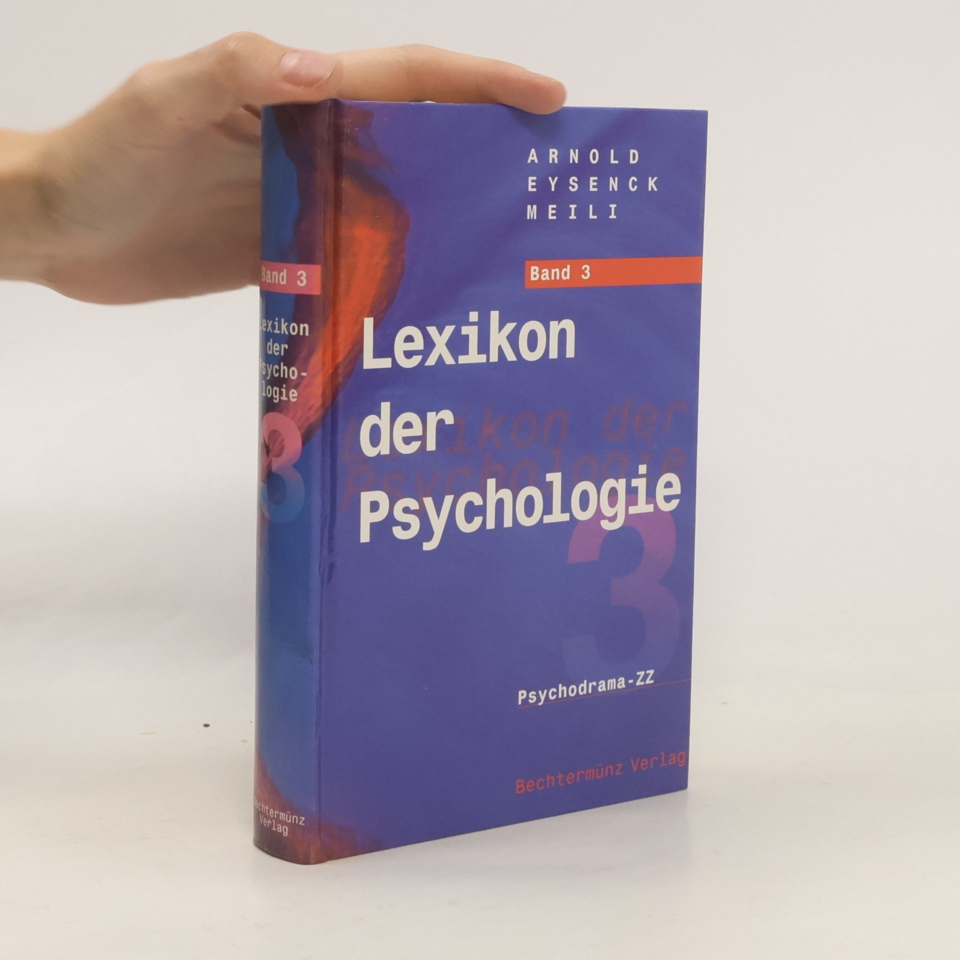 Arnold Eysenck Meili Lexikon der Psychologie 3
