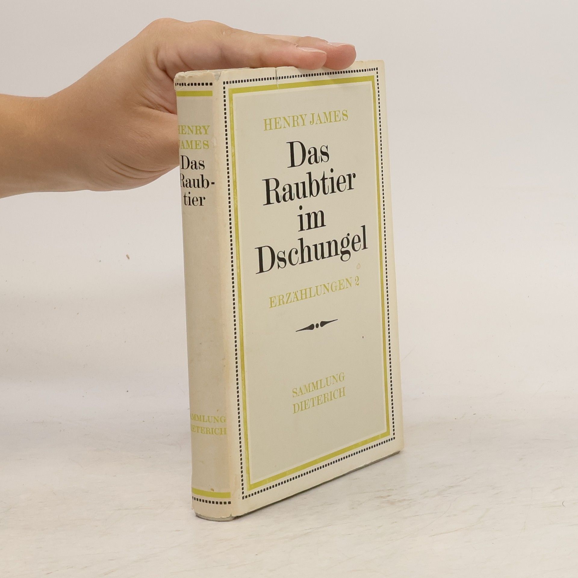 Henry James Das Raubtier im Dschungel