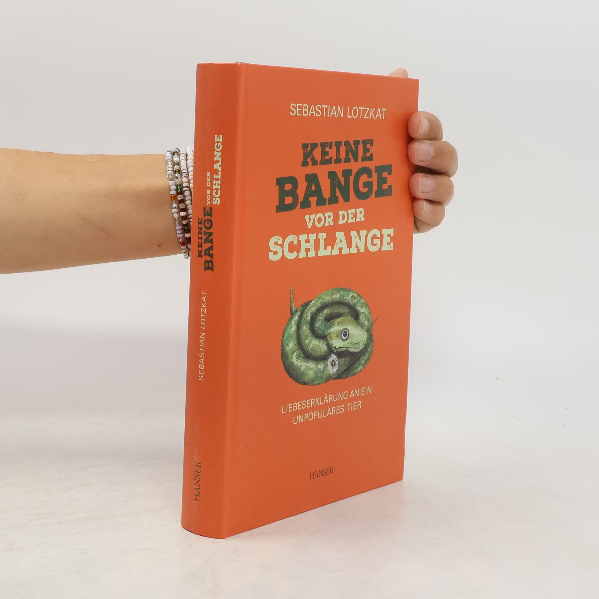 Sebastian Lotzkat Keine Bange vor der Schlange