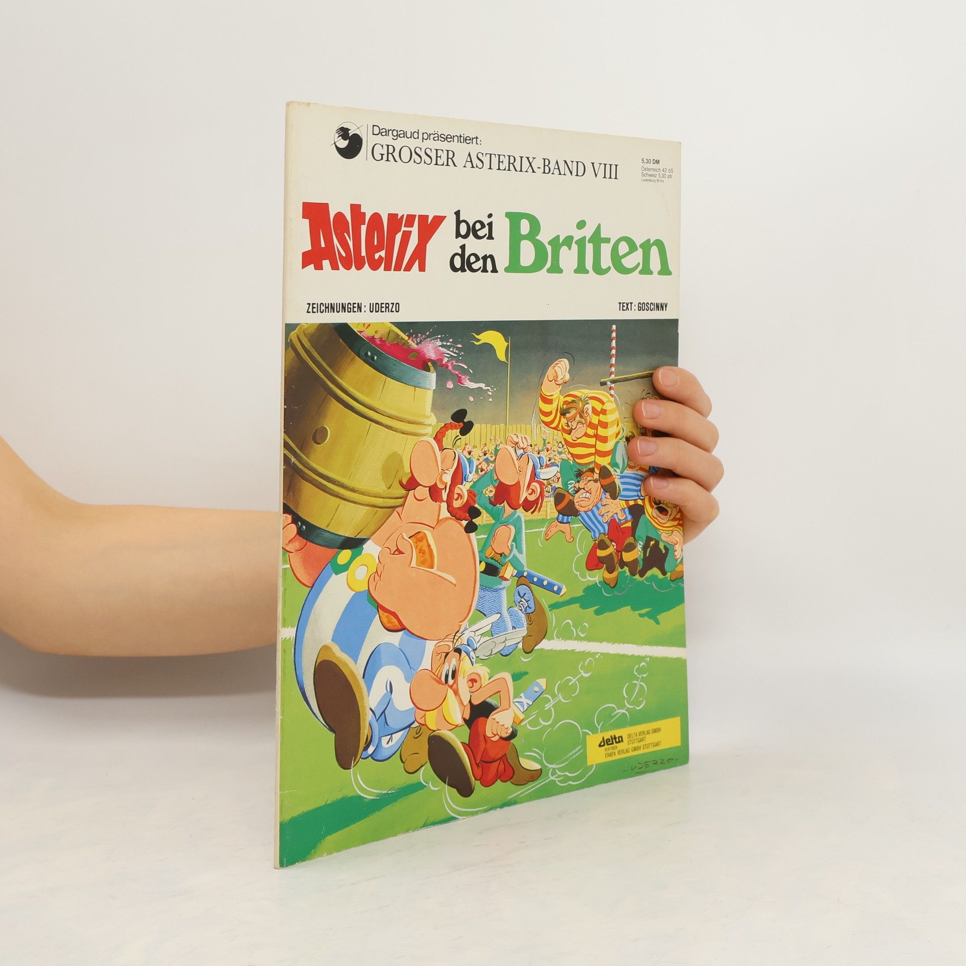 Albert Uderzo Asterix. Asterix bei den Briten.