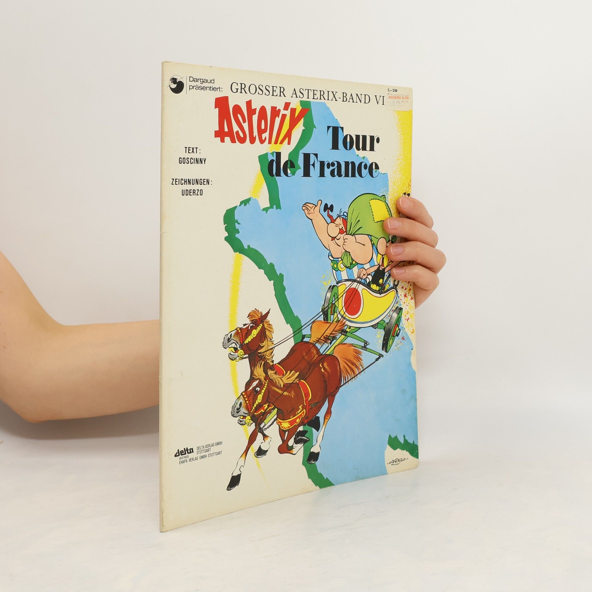 Albert Uderzo Asterix - Le tour de Gaule d' Asterix. Tour de France, französische Ausgabe
