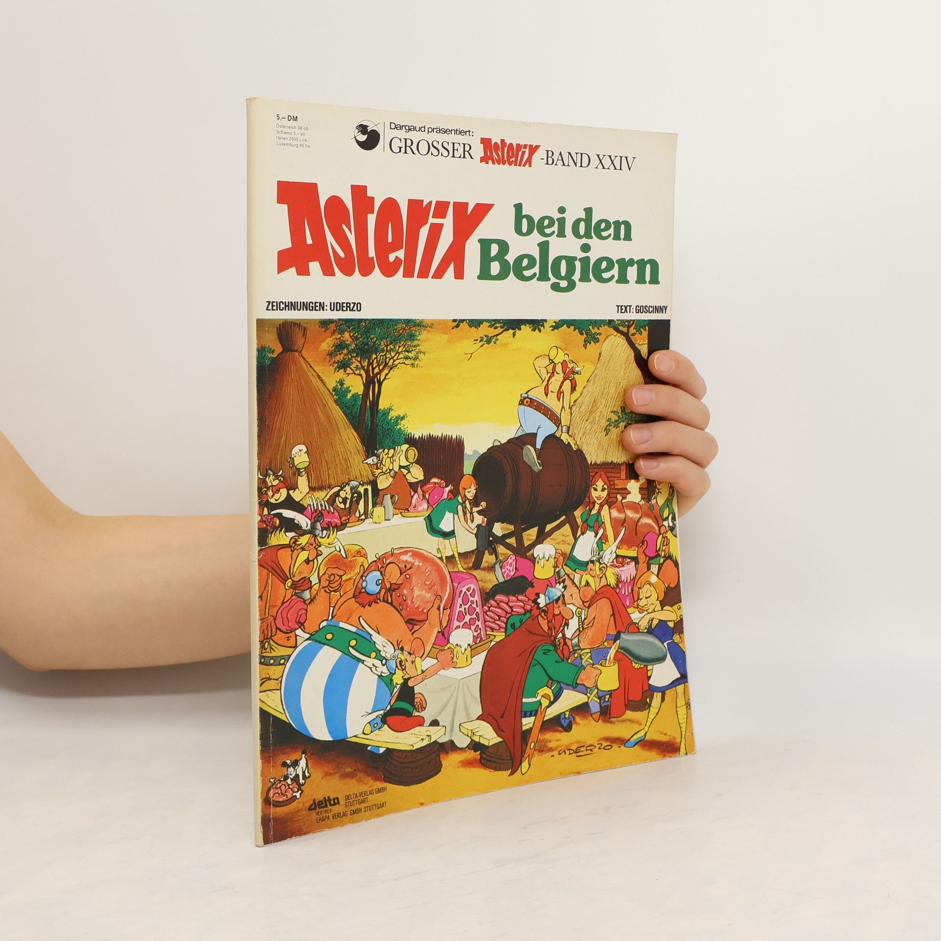 Albert Uderzo Grosser Asterix- Band XXIV. Asterix bei den Belgiern