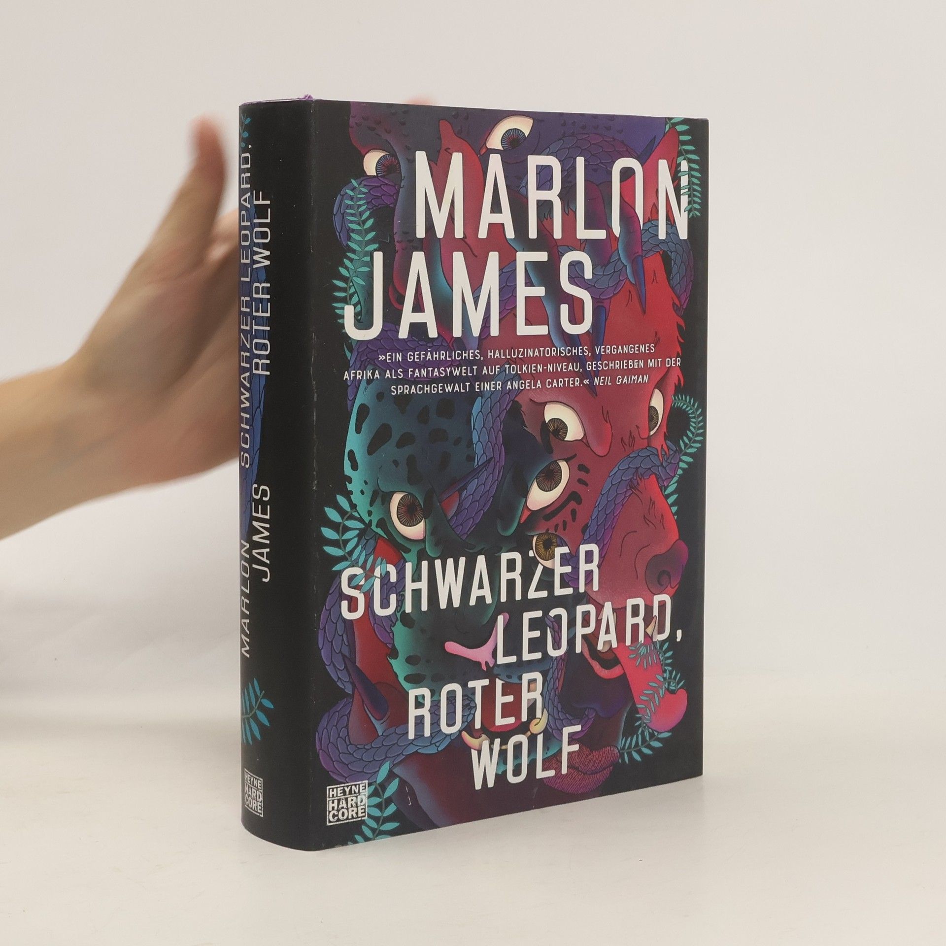 Marlon James Schwarzer Leopard, roter Wolf