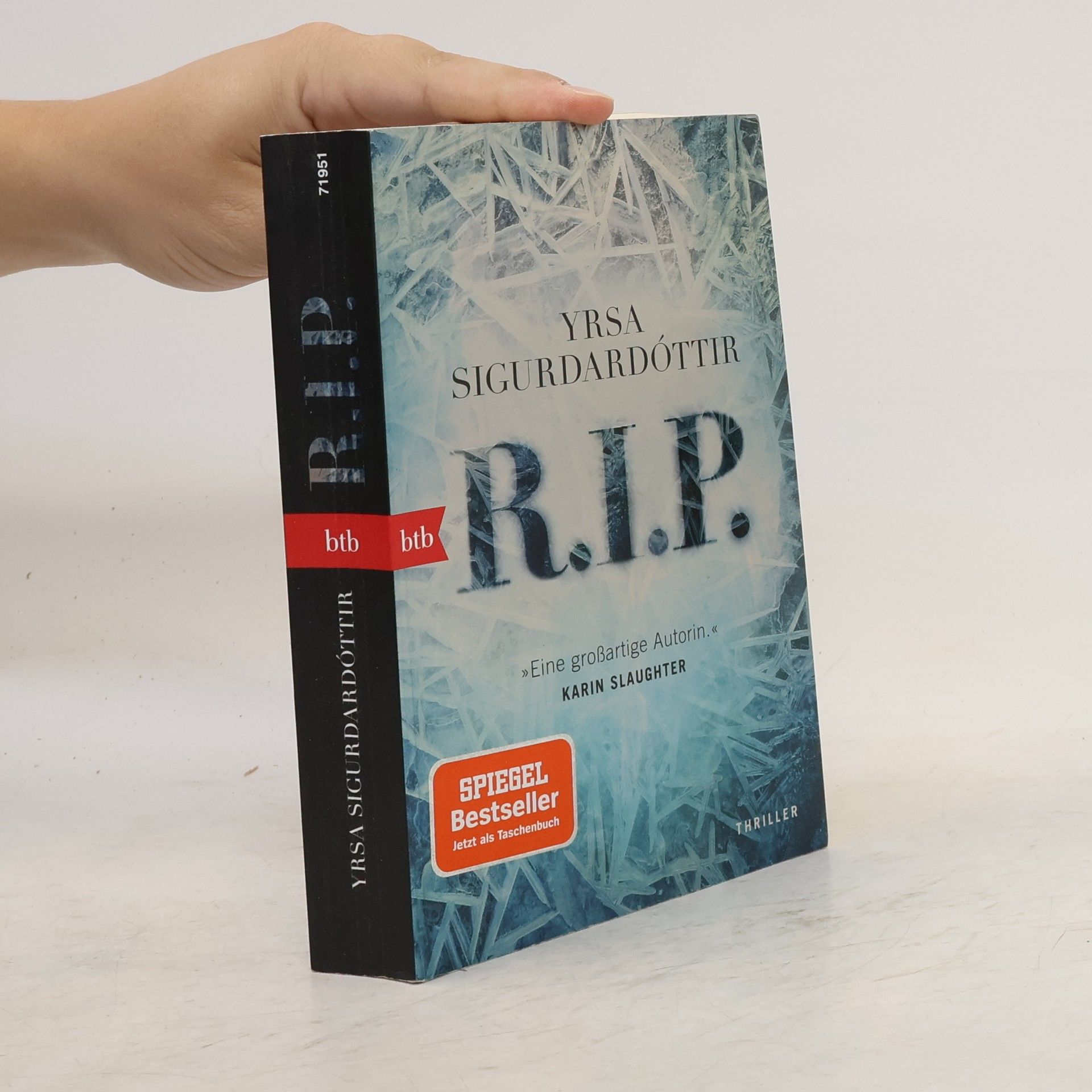 Yrsa Sigurðardóttir R.I.P.