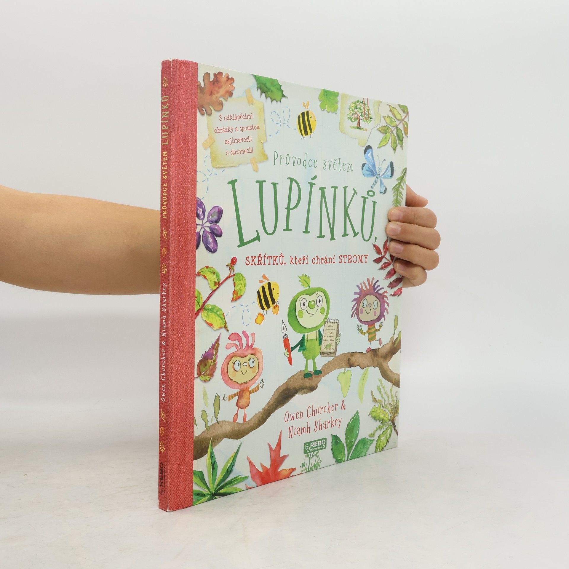 Niamh Sharkey Průvodce světem lupínků, skřítků, kteří chrání stromy