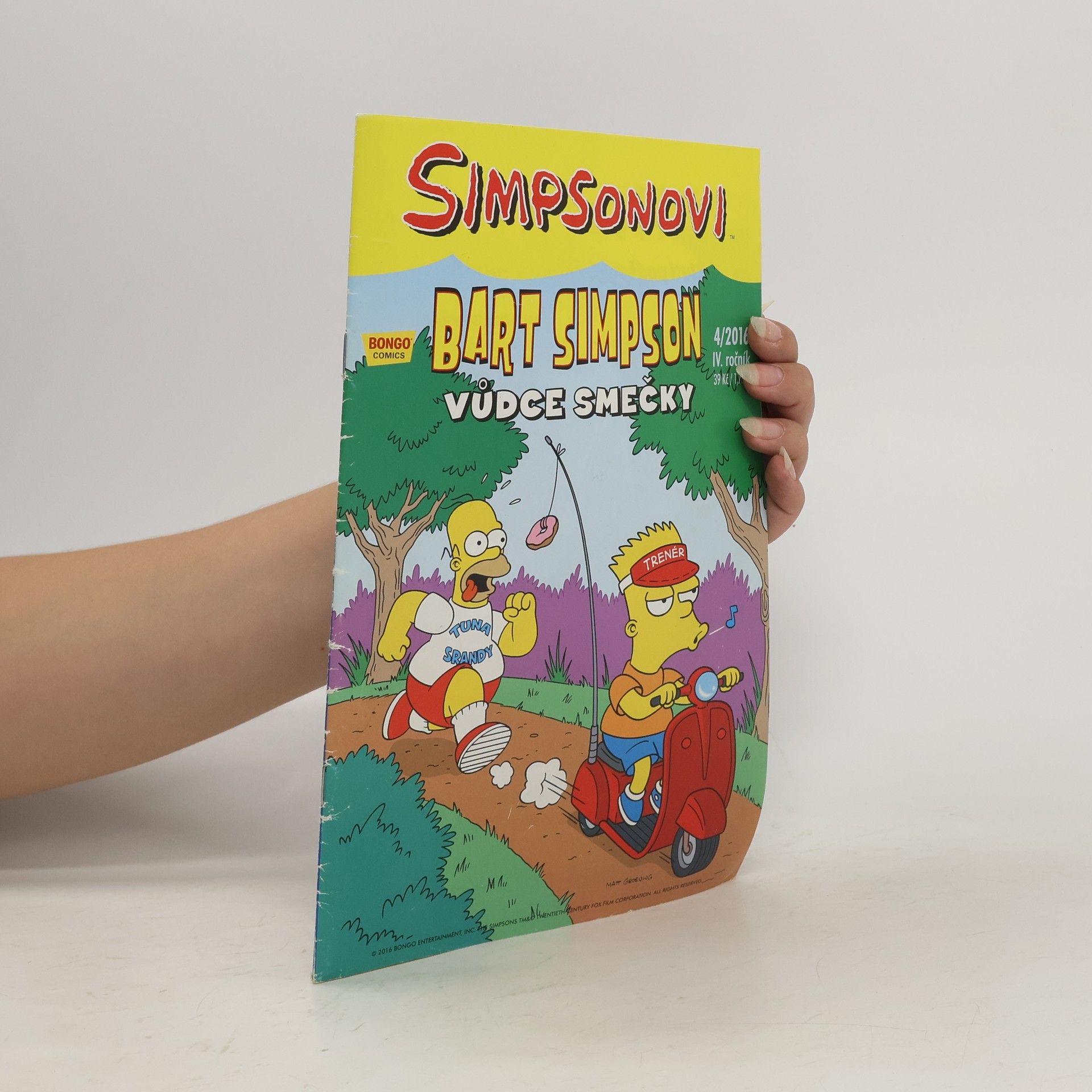 Petr Putna Bart Simpson 4/2016 Vůdce smečky