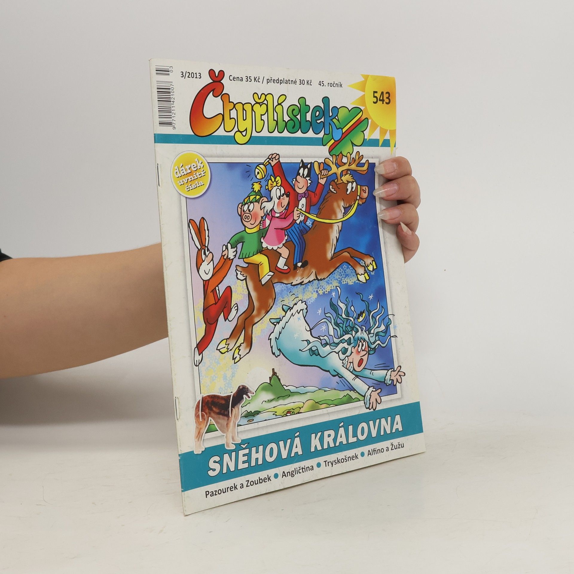 Auteurscollectief Čtyřlístek 543. 3/2013. Sněhová královna