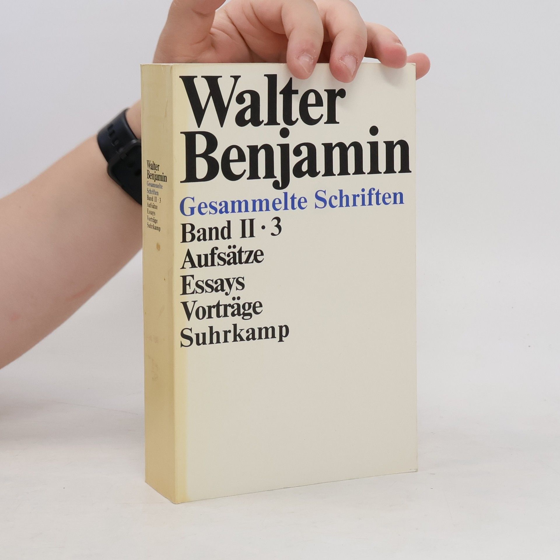 Walter Benjamin Gesammelte Schriften II-3
