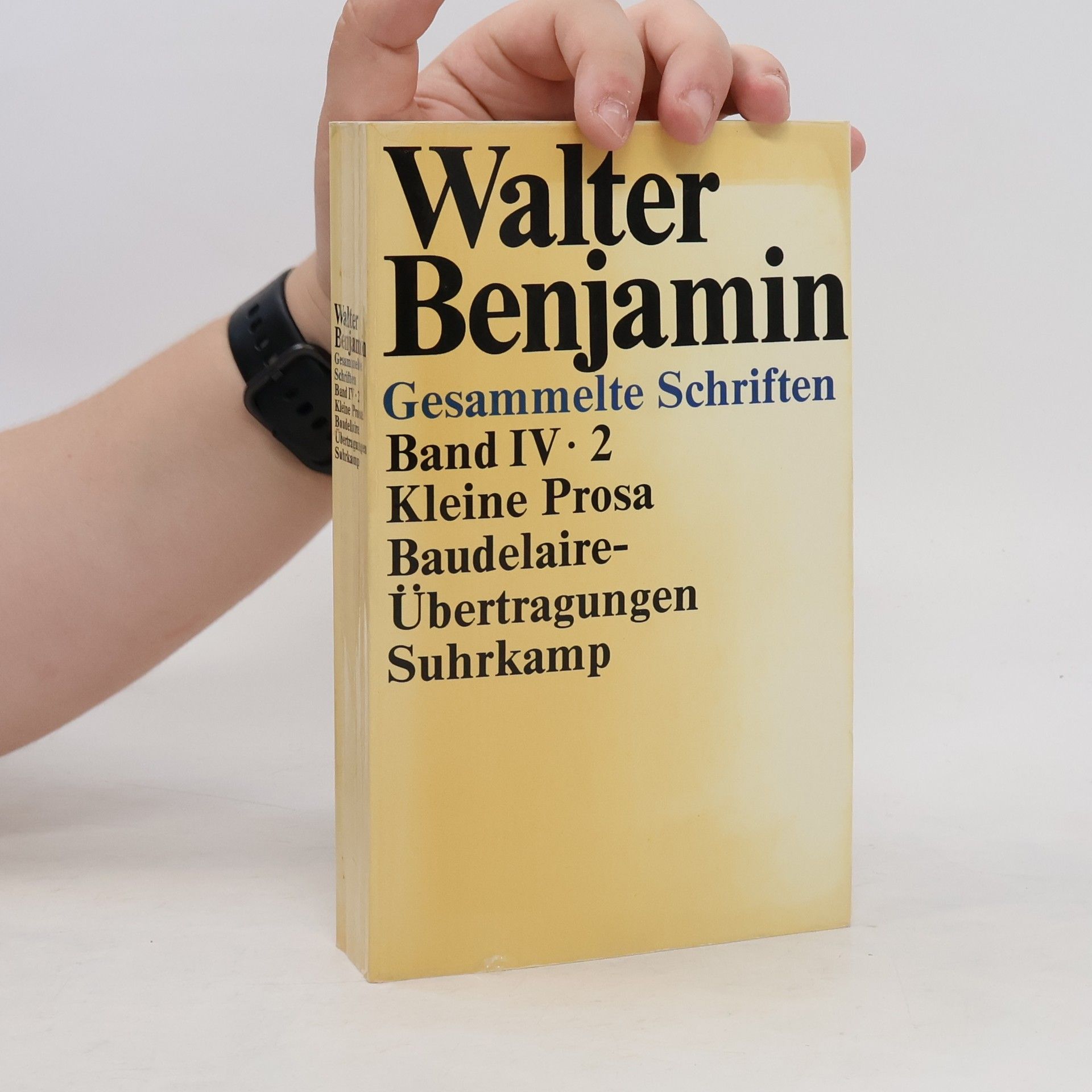 Walter Benjamin Gesammelte Schriften
