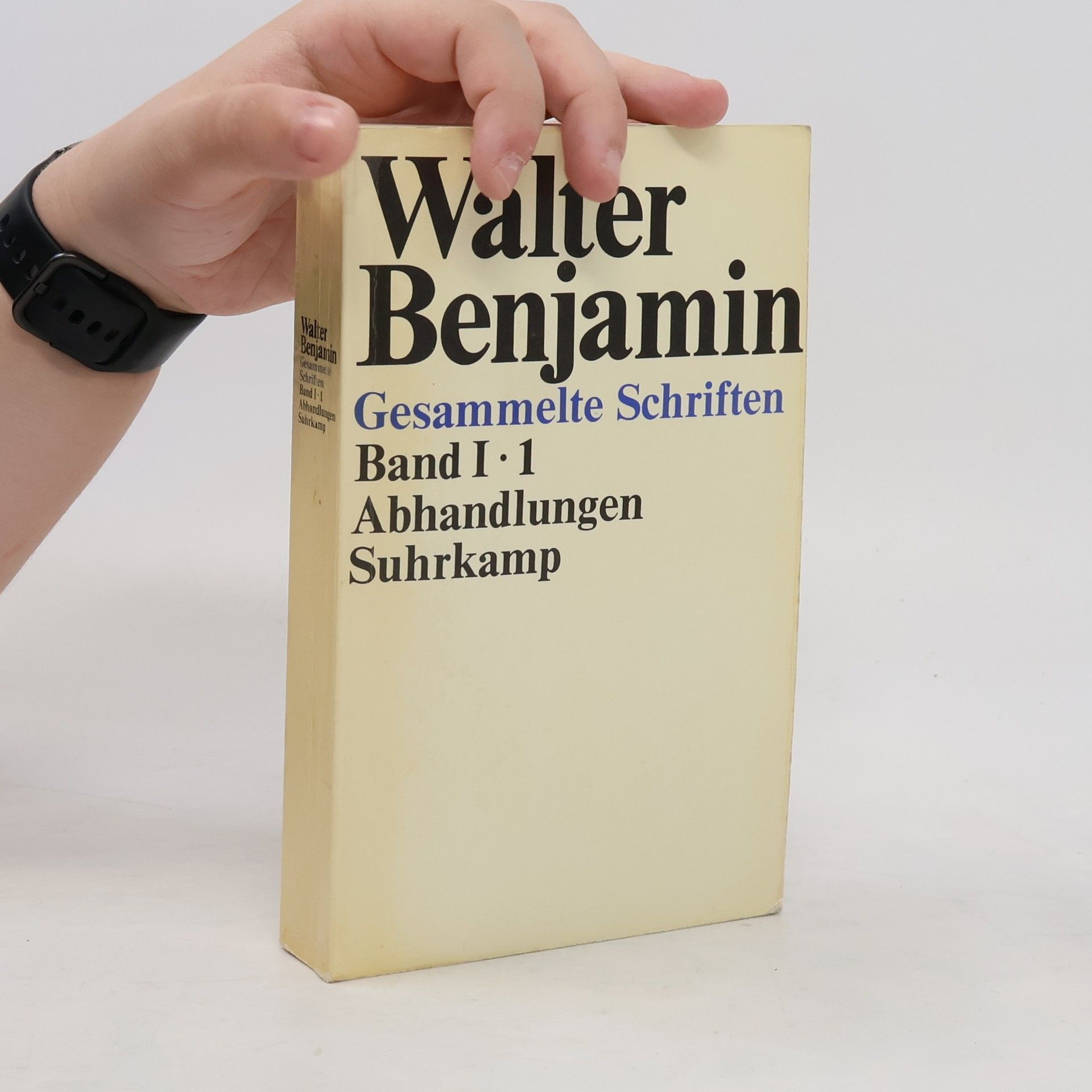 Hermann Schweppenhäuser Gesammelte Schriften, 7 Bde. in 14 Tl.-Bdn., Kt, Bd.1, Abhandlungen, 3 Tl.-Bde.