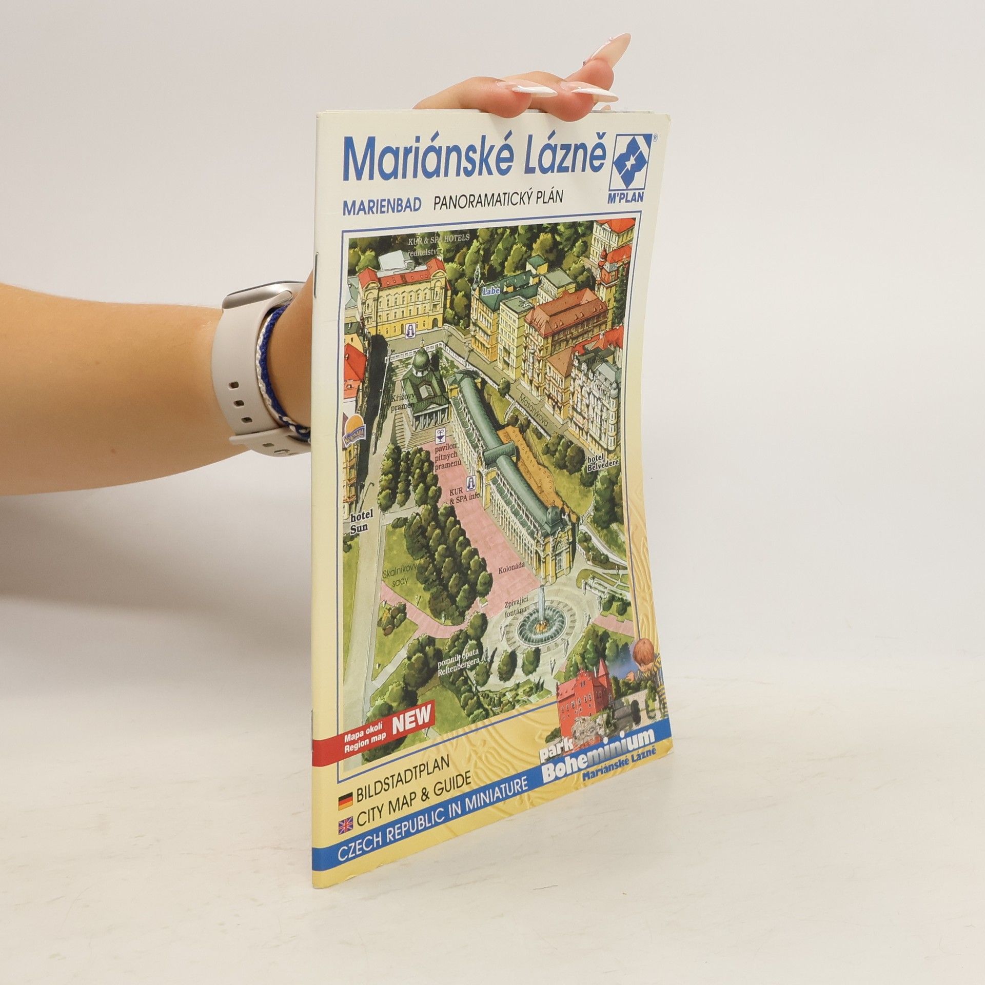 Autorenkollektiv Mariánské Lázně. Panoramatický plán