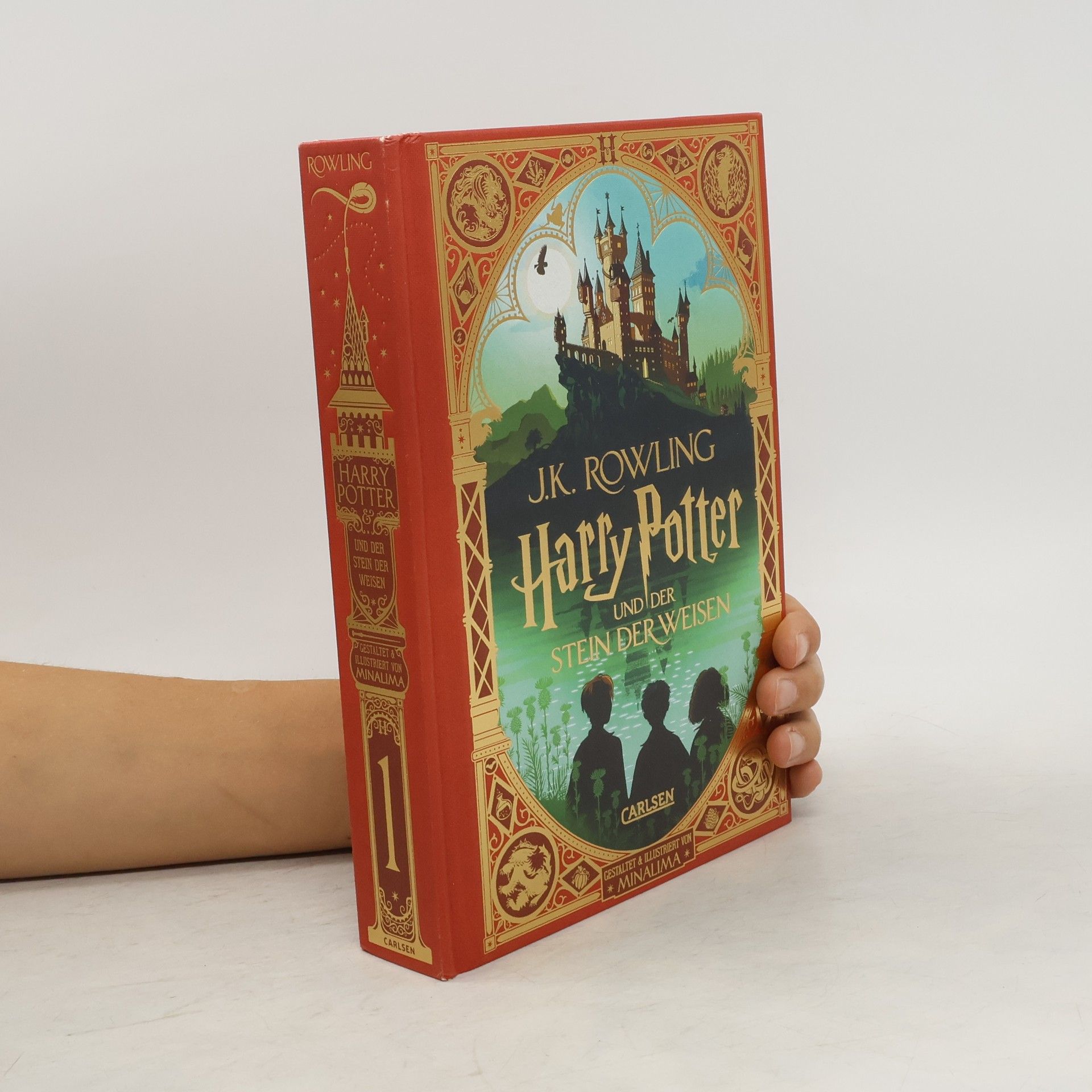 Joanne K. Rowlingová Harry Potter und der Stein der Weisen: MinaLima-Ausgabe