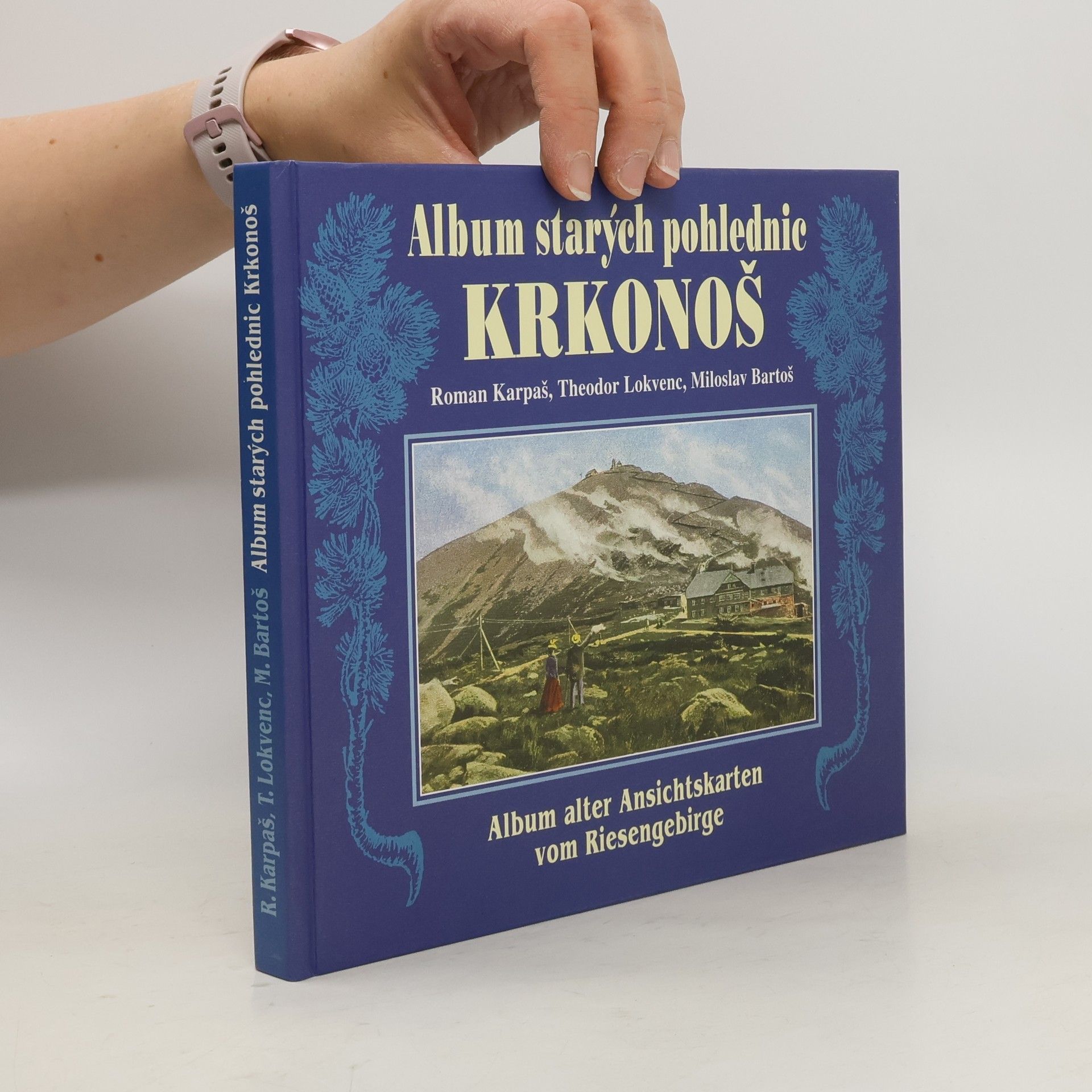 Roman Karpaš Album starých pohlednic Krkonoš