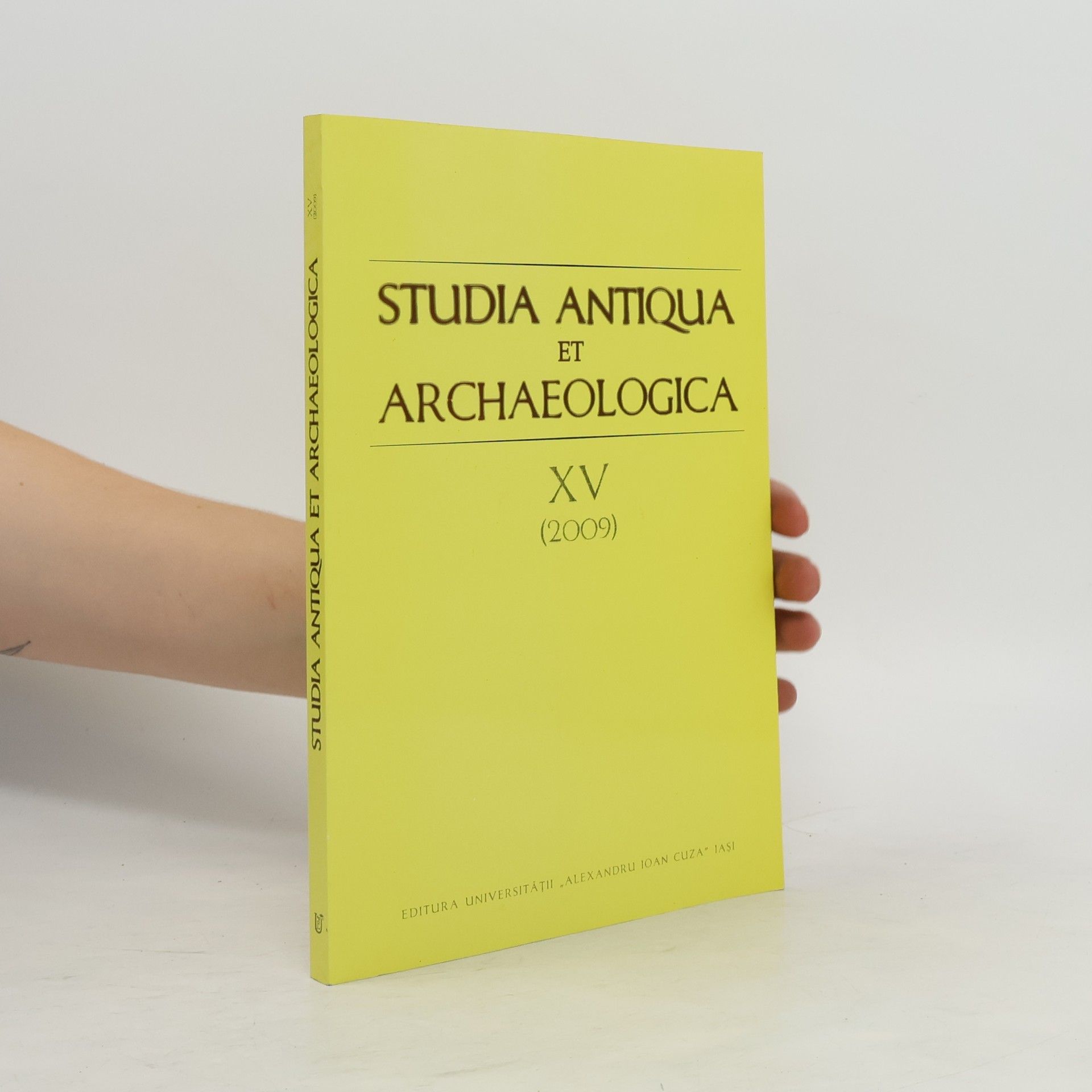 Kolektiv autorů Studia antiqua et archaeologica XV