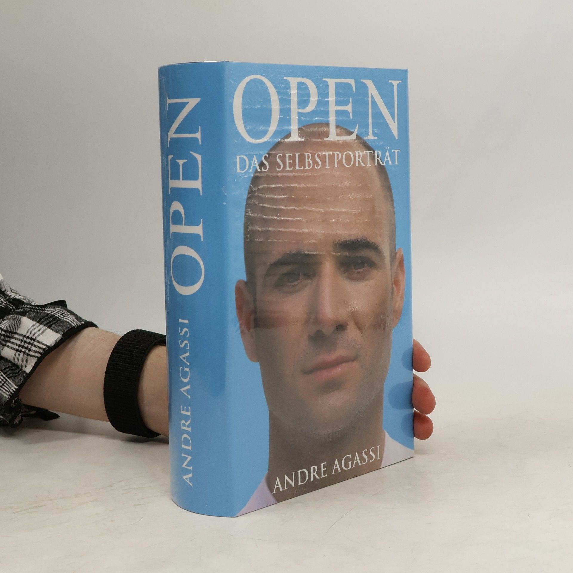 Andre Agassi Open das Selbstporträt