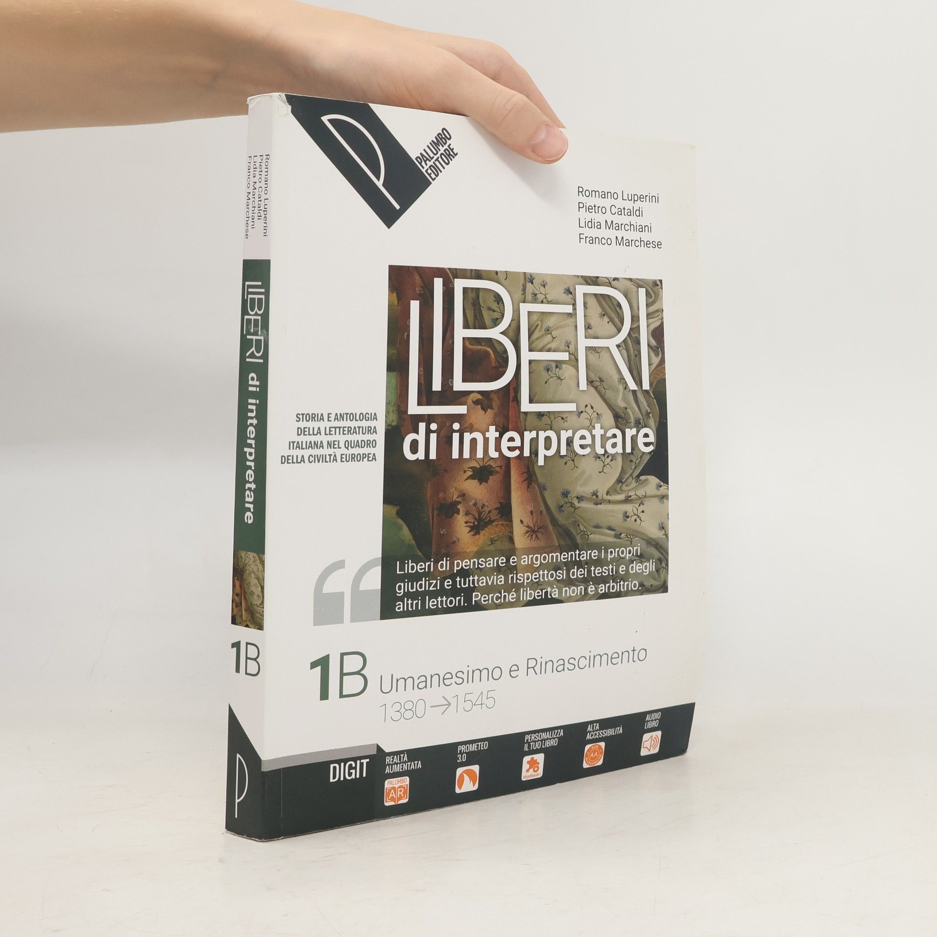 Romano Luperini Liberi di interpretare 1B