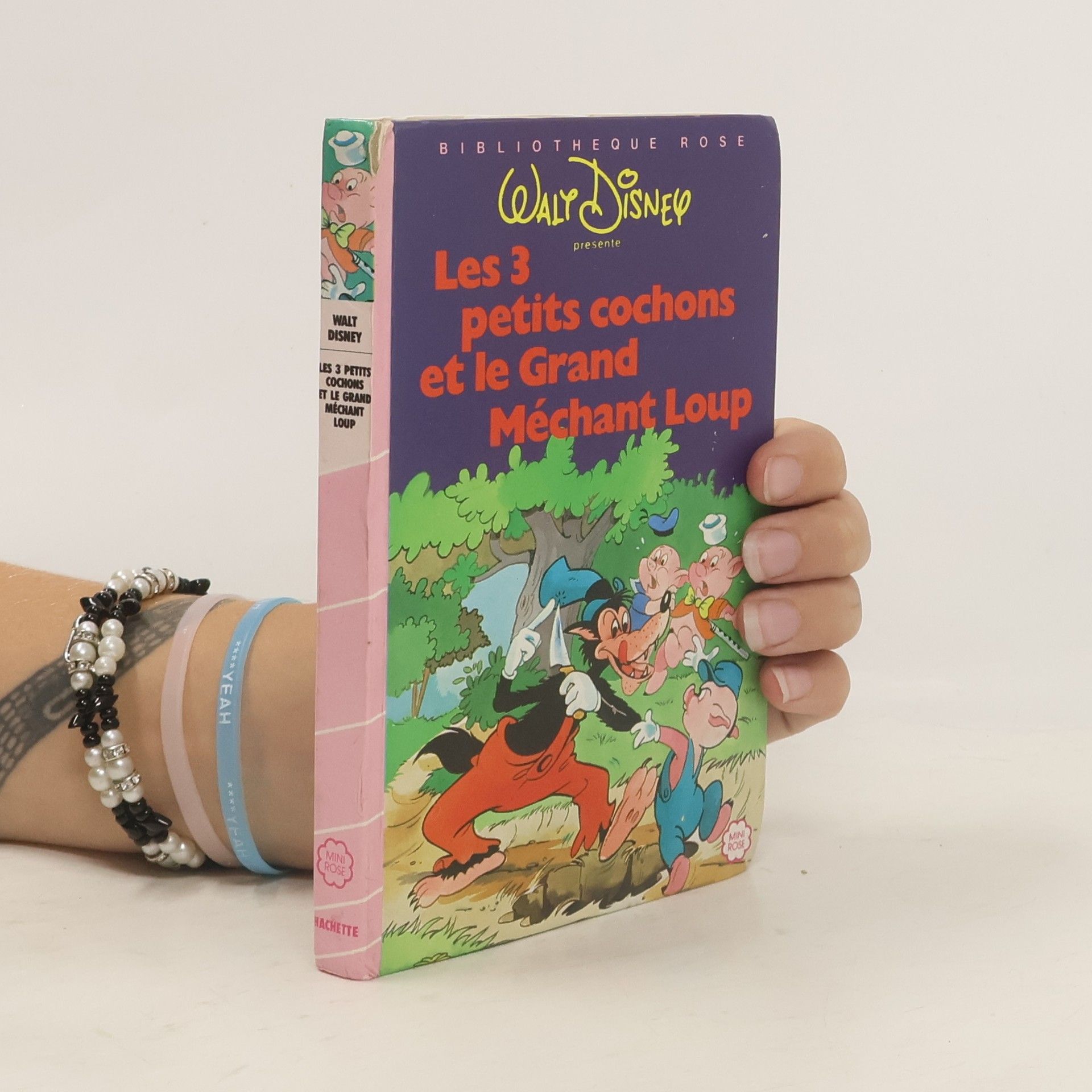 Walt Disney Bibliothèque rose: Les 3 petits cochons et le grand méchant loup