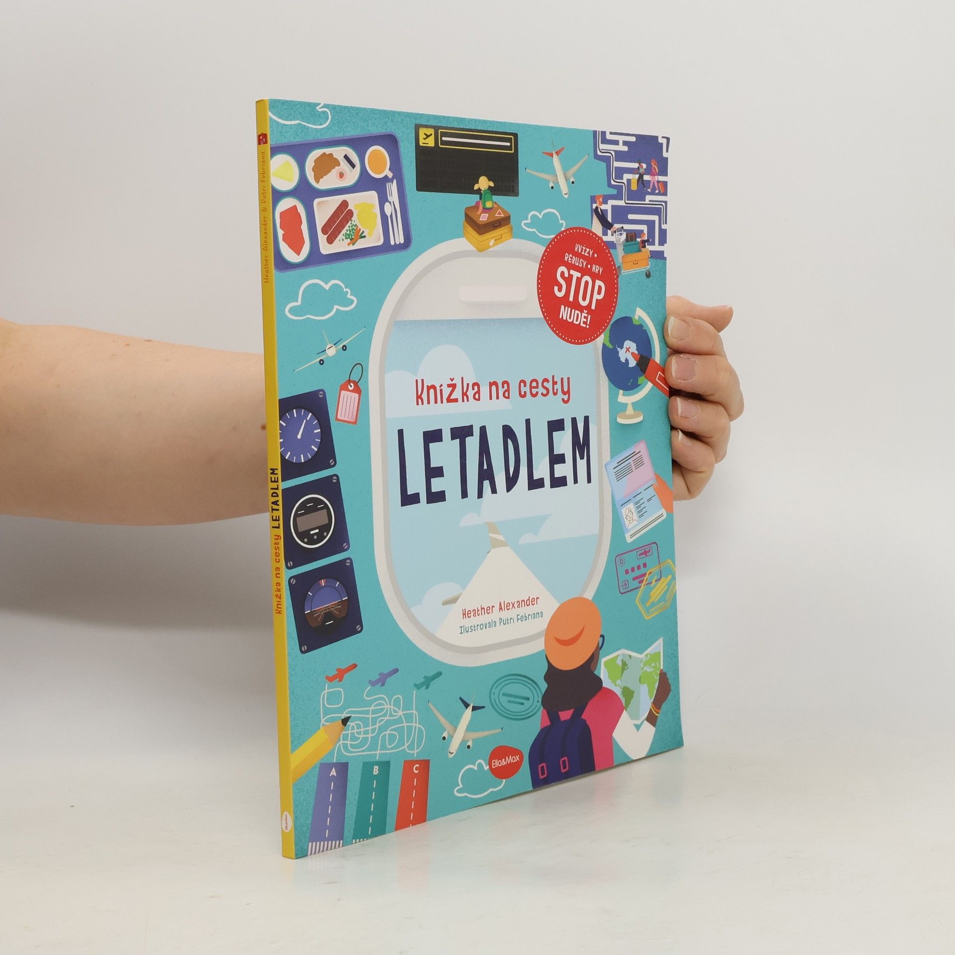 Alexa Pearl Knížka na cesty LETADLEM