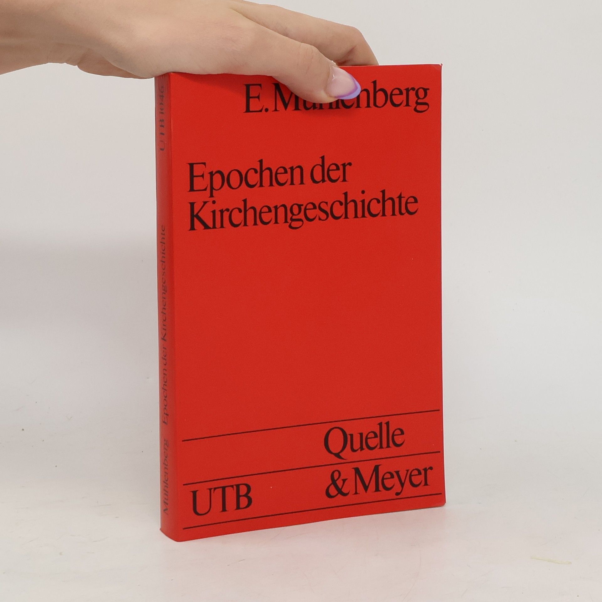 Ekkehard Mühlenberg Epochen der Kirchengeschichte