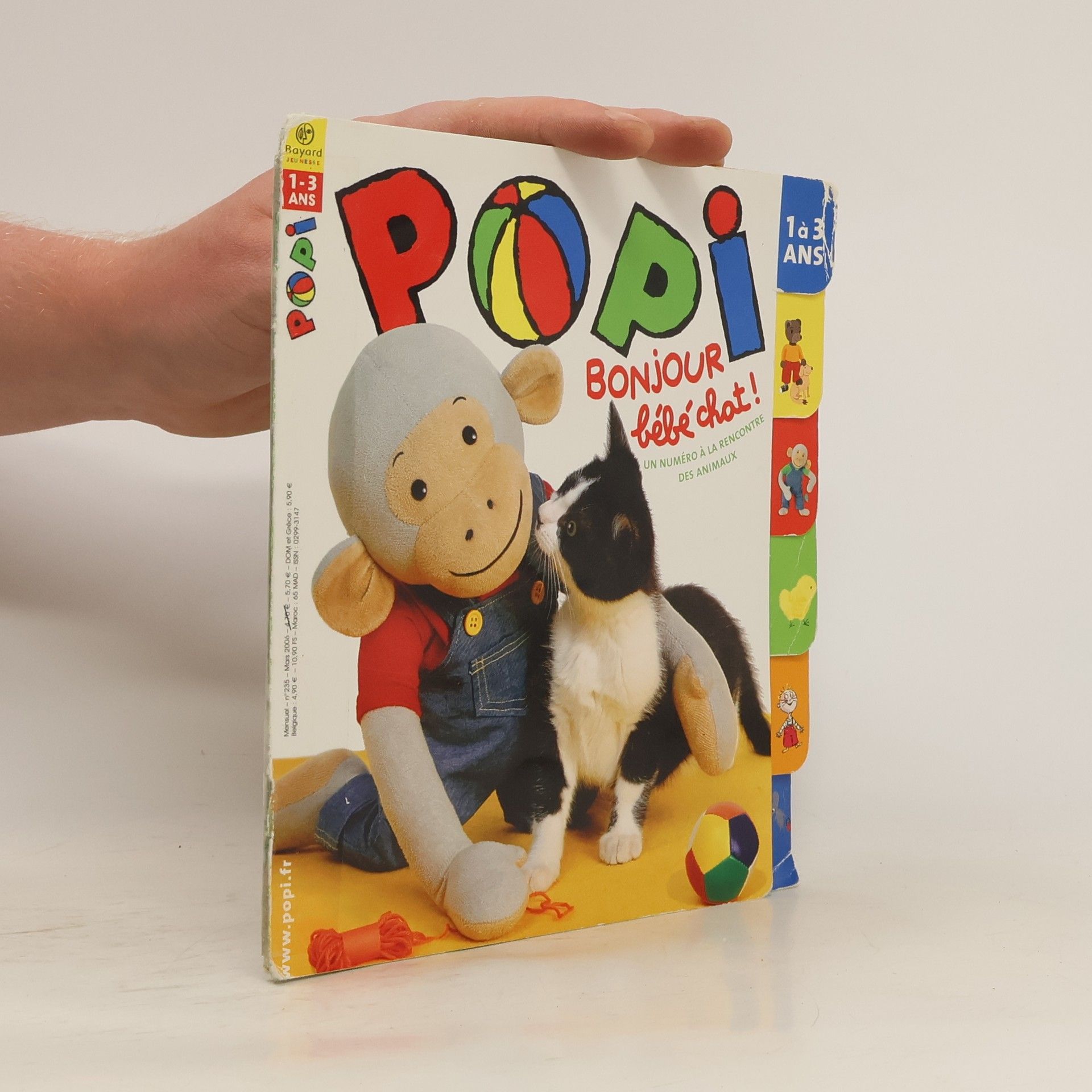 Various authors Popi. Bonjour bébé chat!