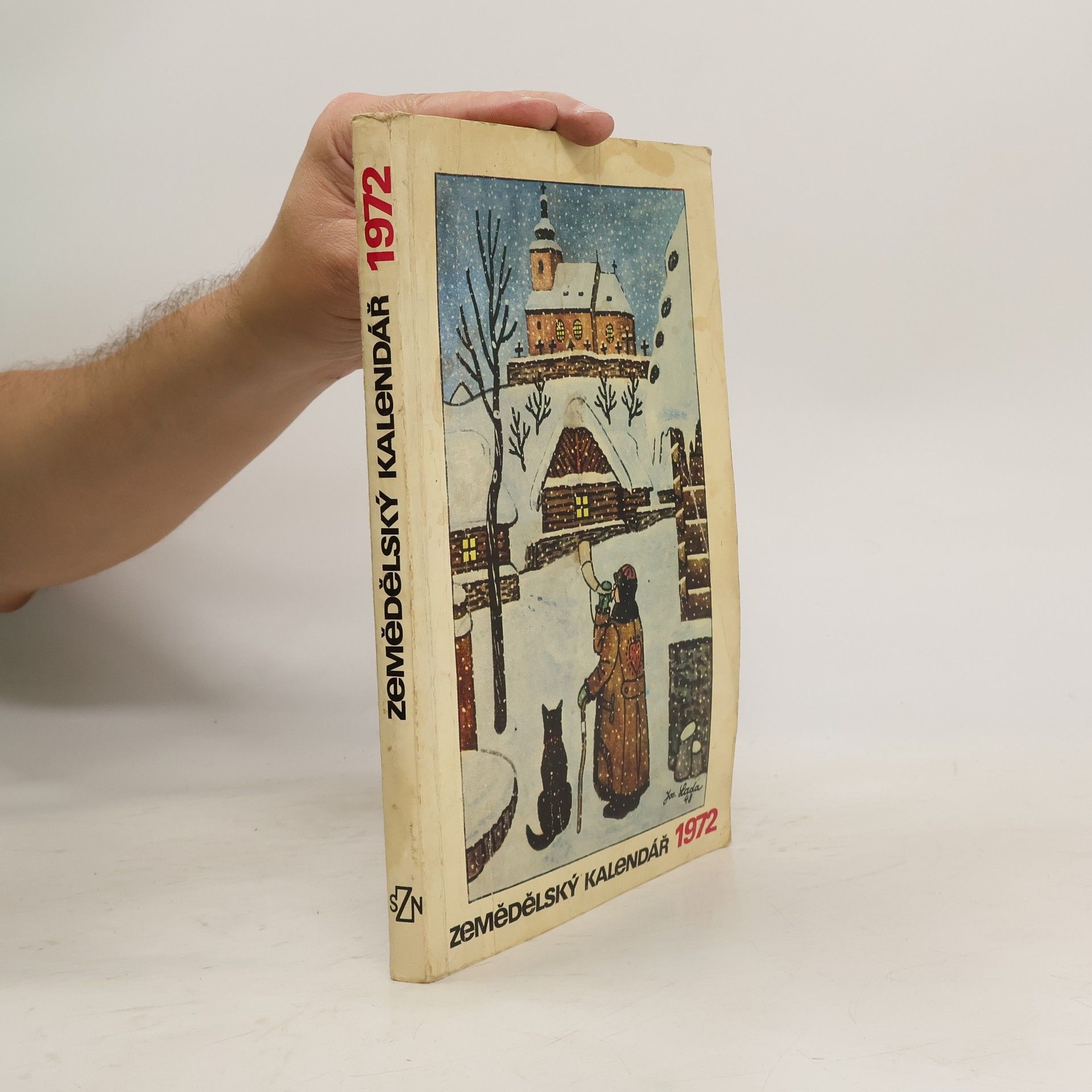 Kolektív autorov Zemědělský kalendář 1972