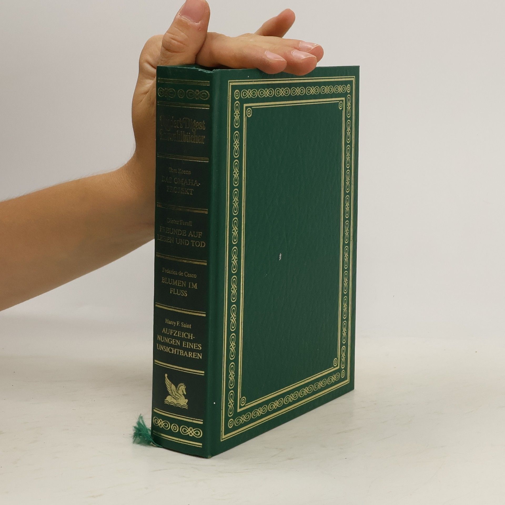 Tom Keene Reader's Digest Auswahlbücher. Das Omaha-Projekt, Freunde auf Leben und Tod, Blumen im Fluss, Aufzeichnungen eines Unsichtbaren