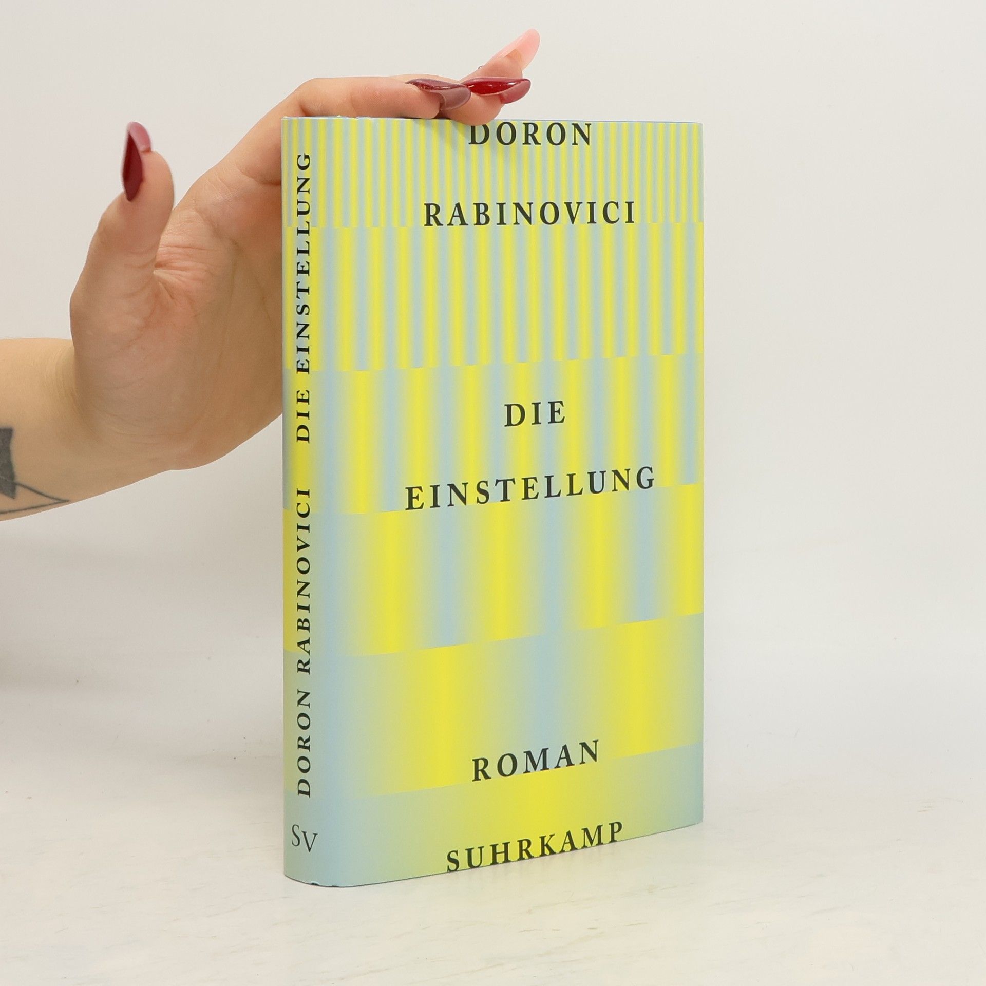 Doron Rabinovici Die Einstellung