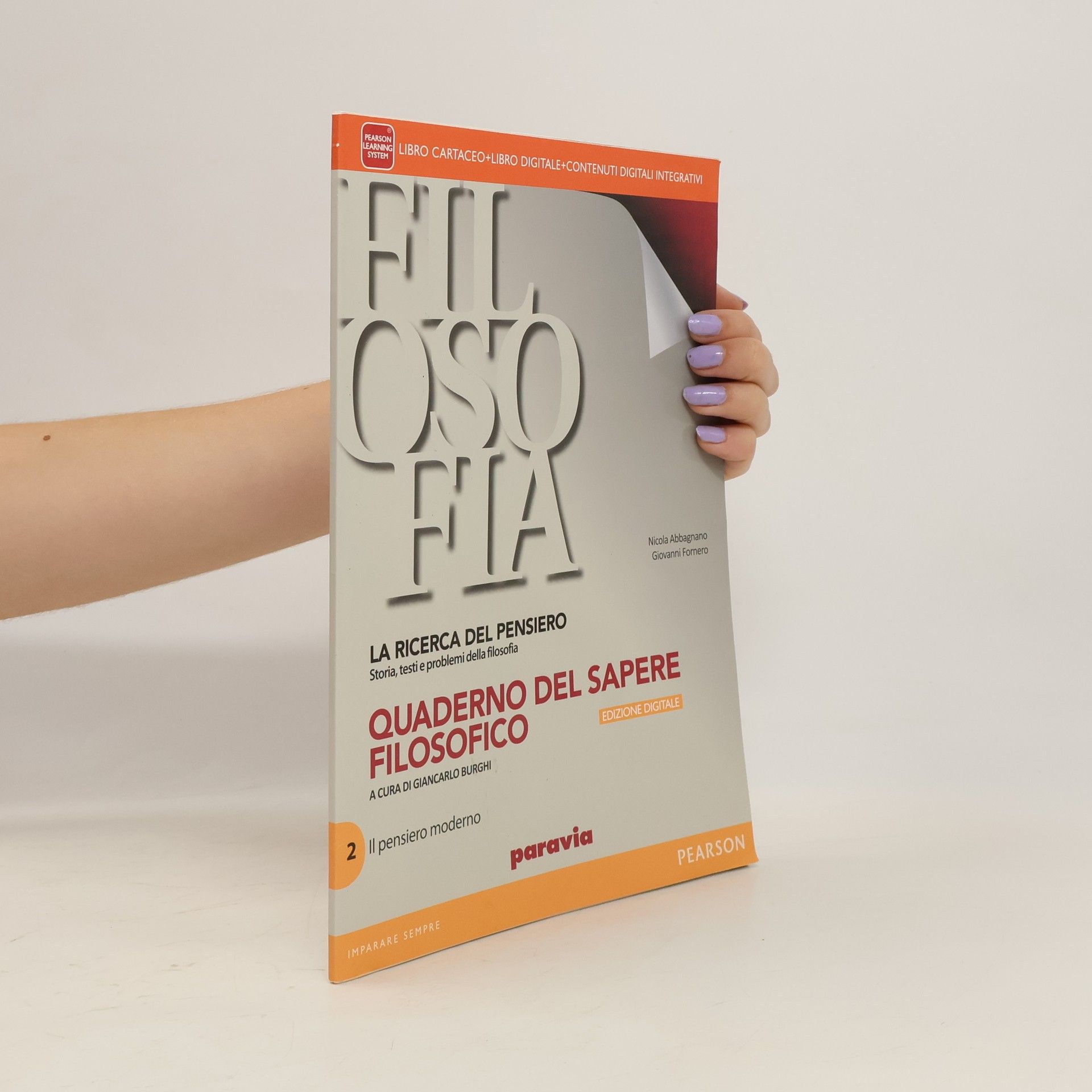 Nicola Abbagnano Quaderno del sapere filosofico 2
