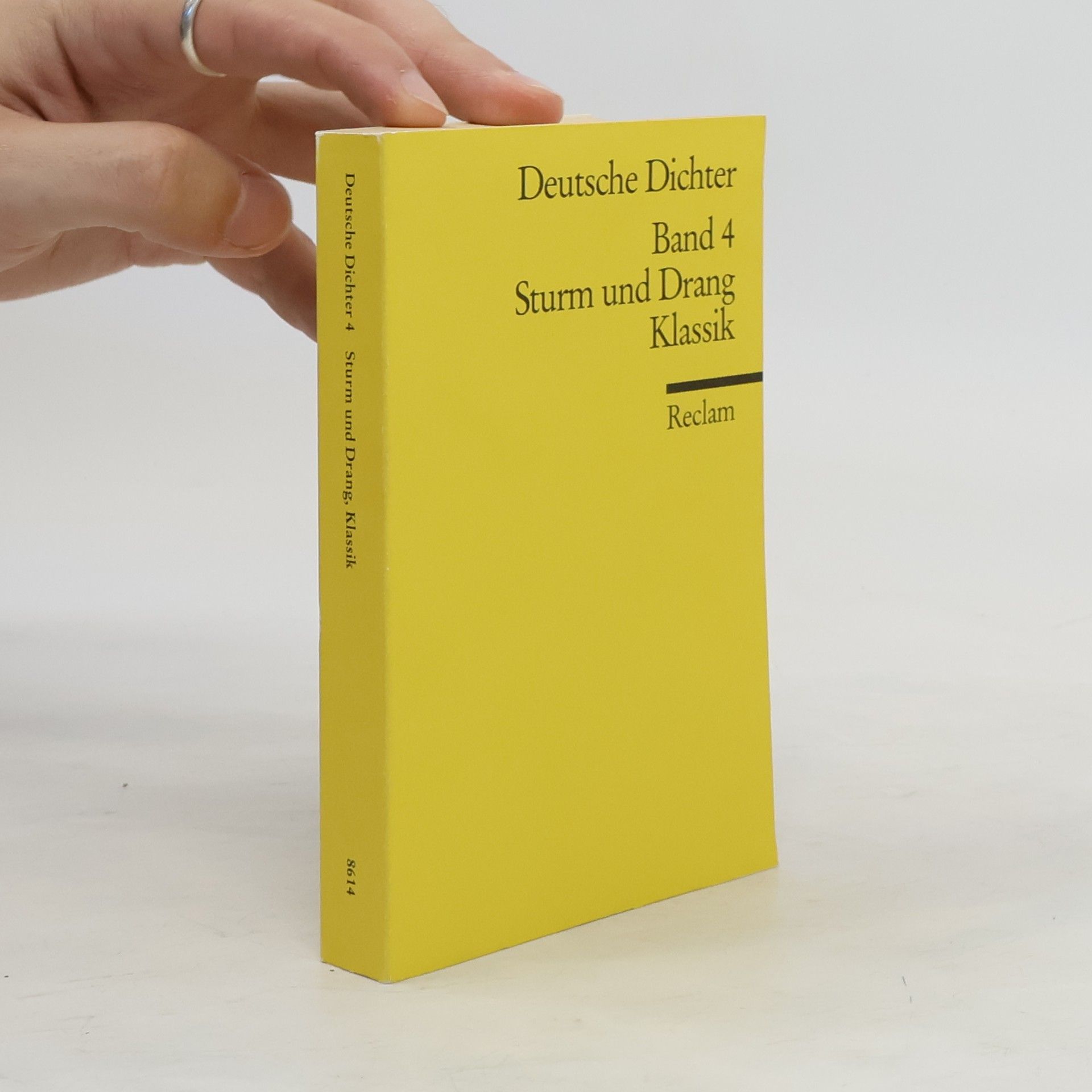 Gunter E. Grimm Deutsche Dichter. Bd.4. Sturm und Drang, Klassik