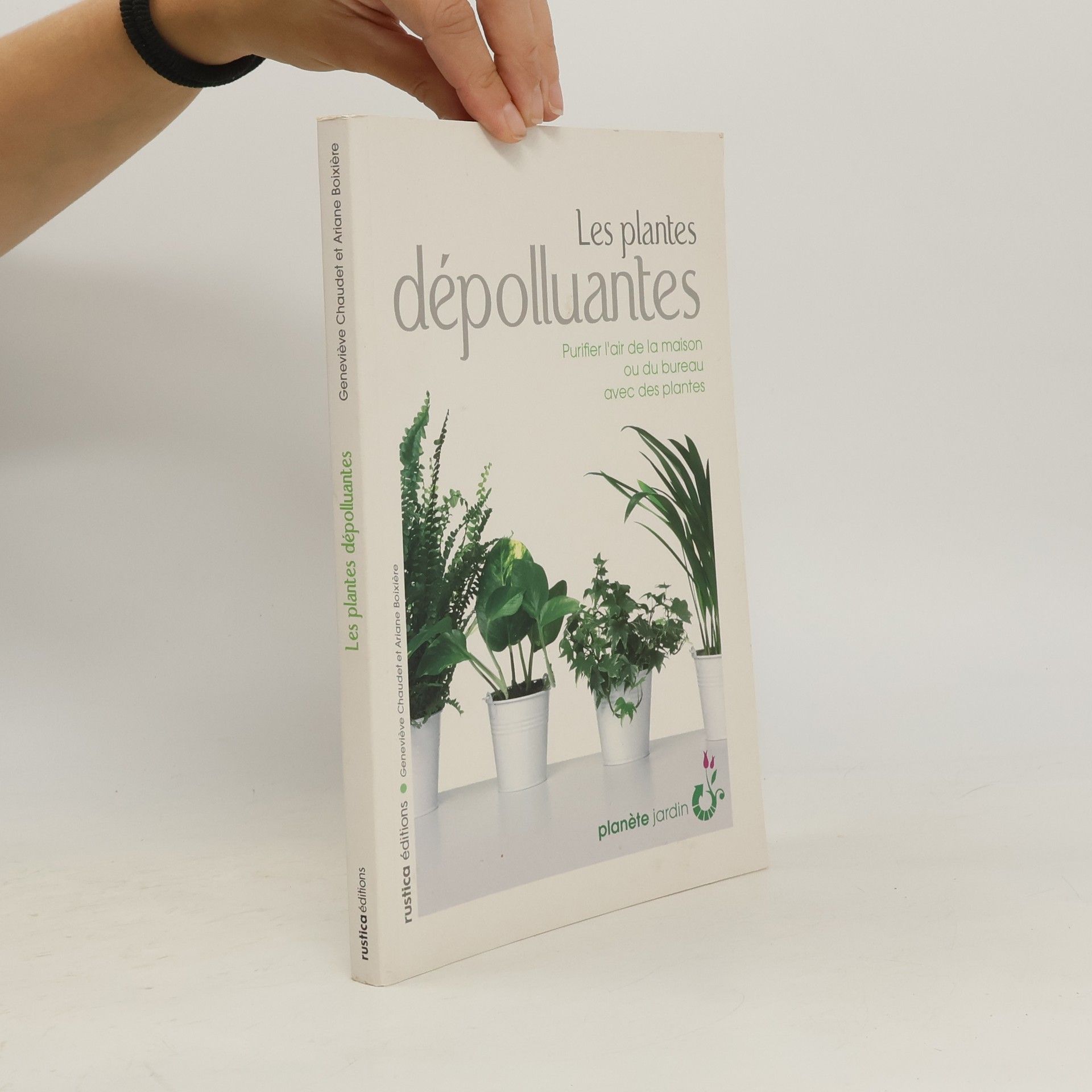 Geneviéve Chaudet Les plantes dépolluantes