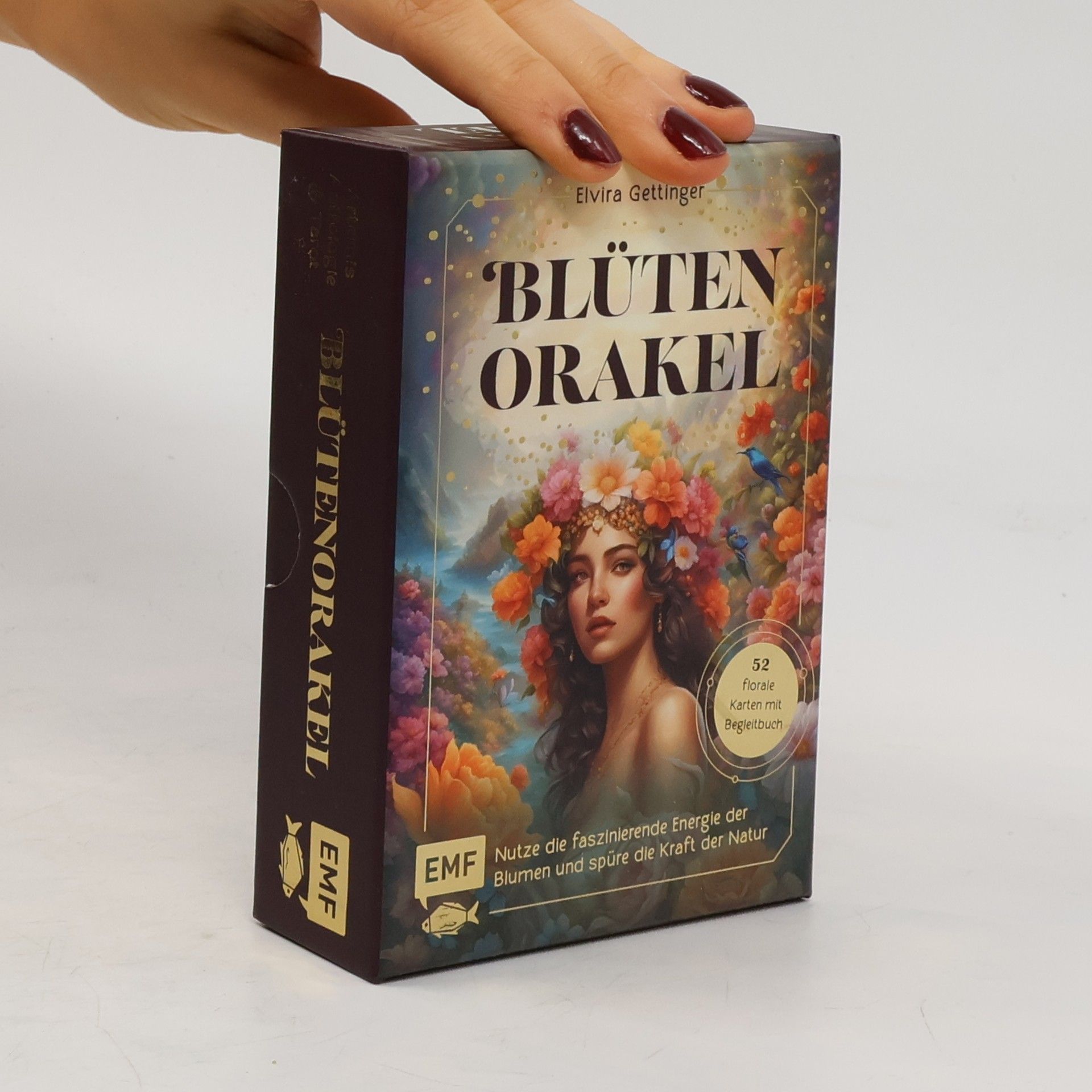 Elvira Gettinger Orakel-Karten-Set: Blütenorakel | Nutze die faszinierende Energie der Blumen und spüre die Kraft der Natur