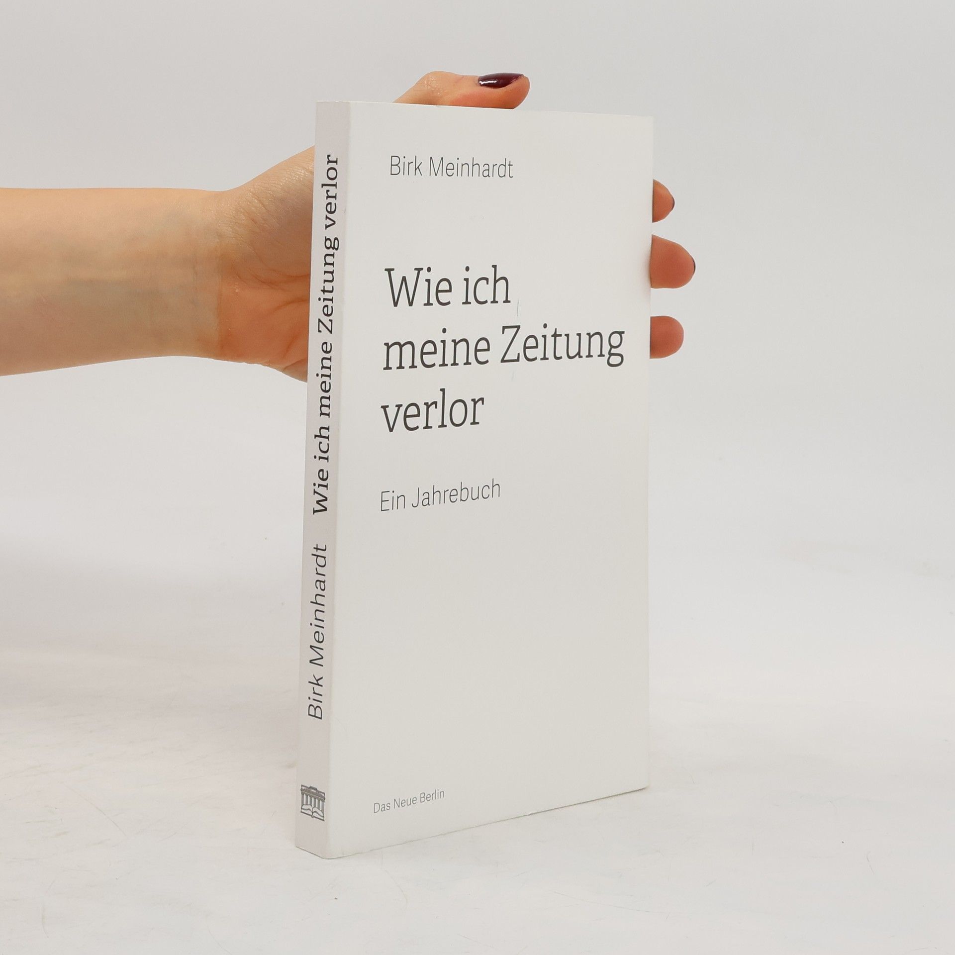 Birk Meinhardt Wie ich meine Zeitung verlor