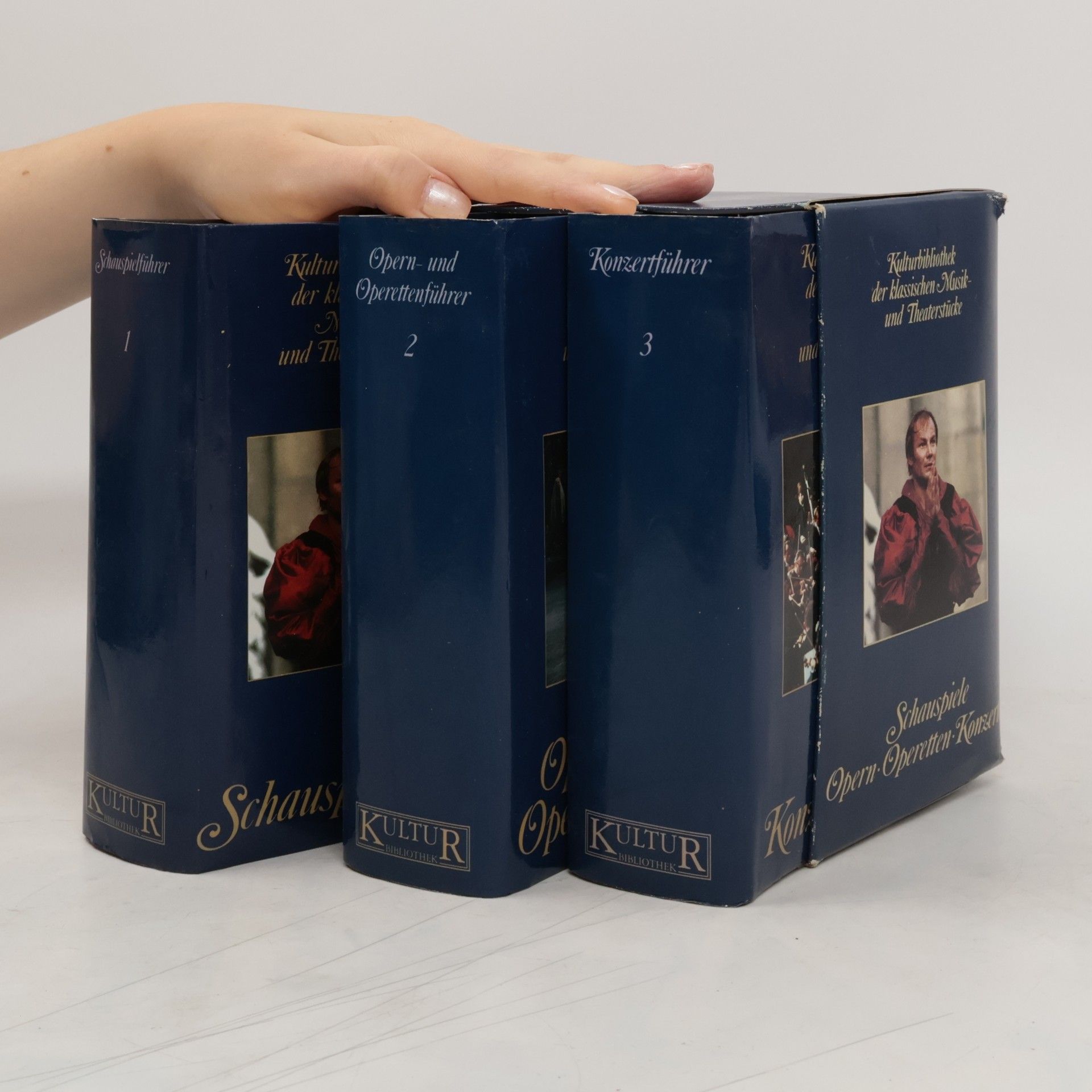 Kolektív autorov Kulturbibliothek der klassischen Musik und Theaterstücke 1-3