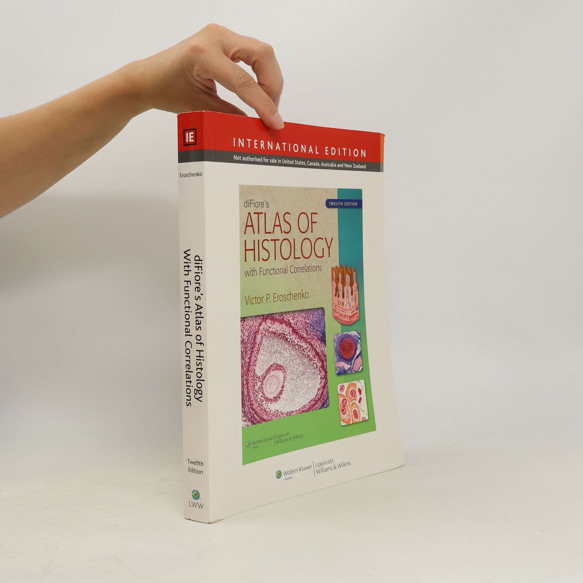 Victor P. Eroschenko PhD DiFiore's Atlas Of Histology With Functional Correlations - Twelfth Edition
