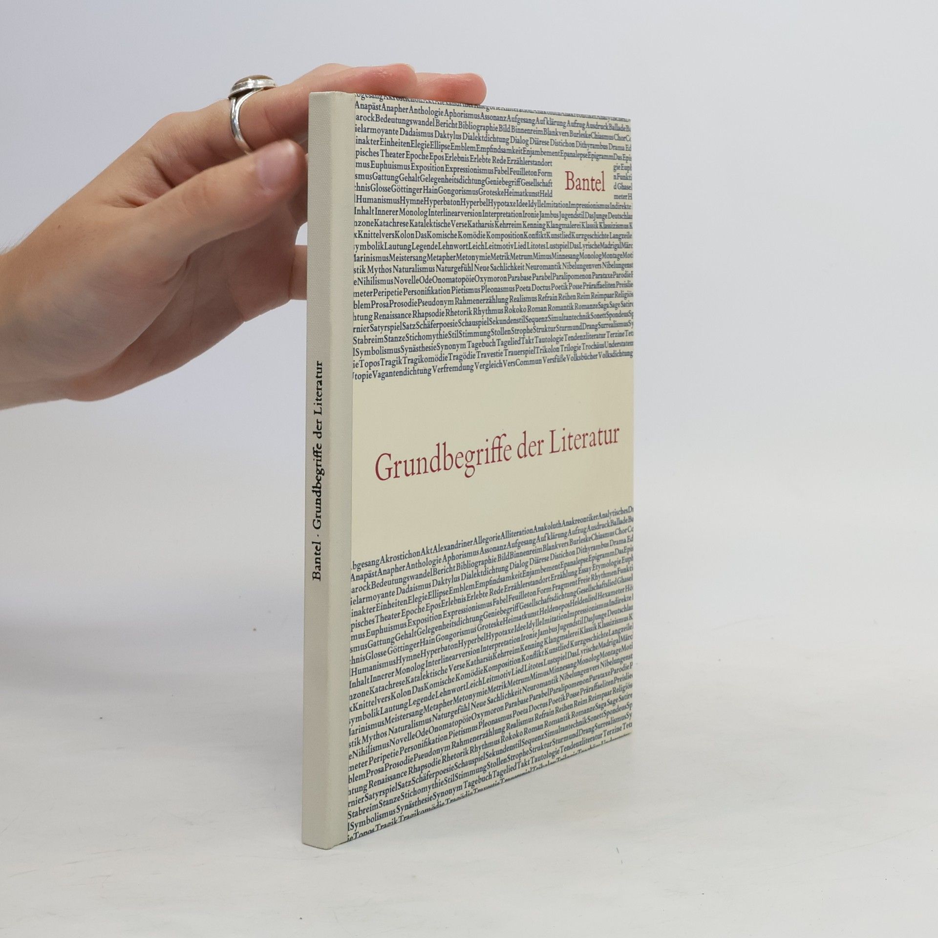 Otto Bantel Grundbegriffe der Literatur