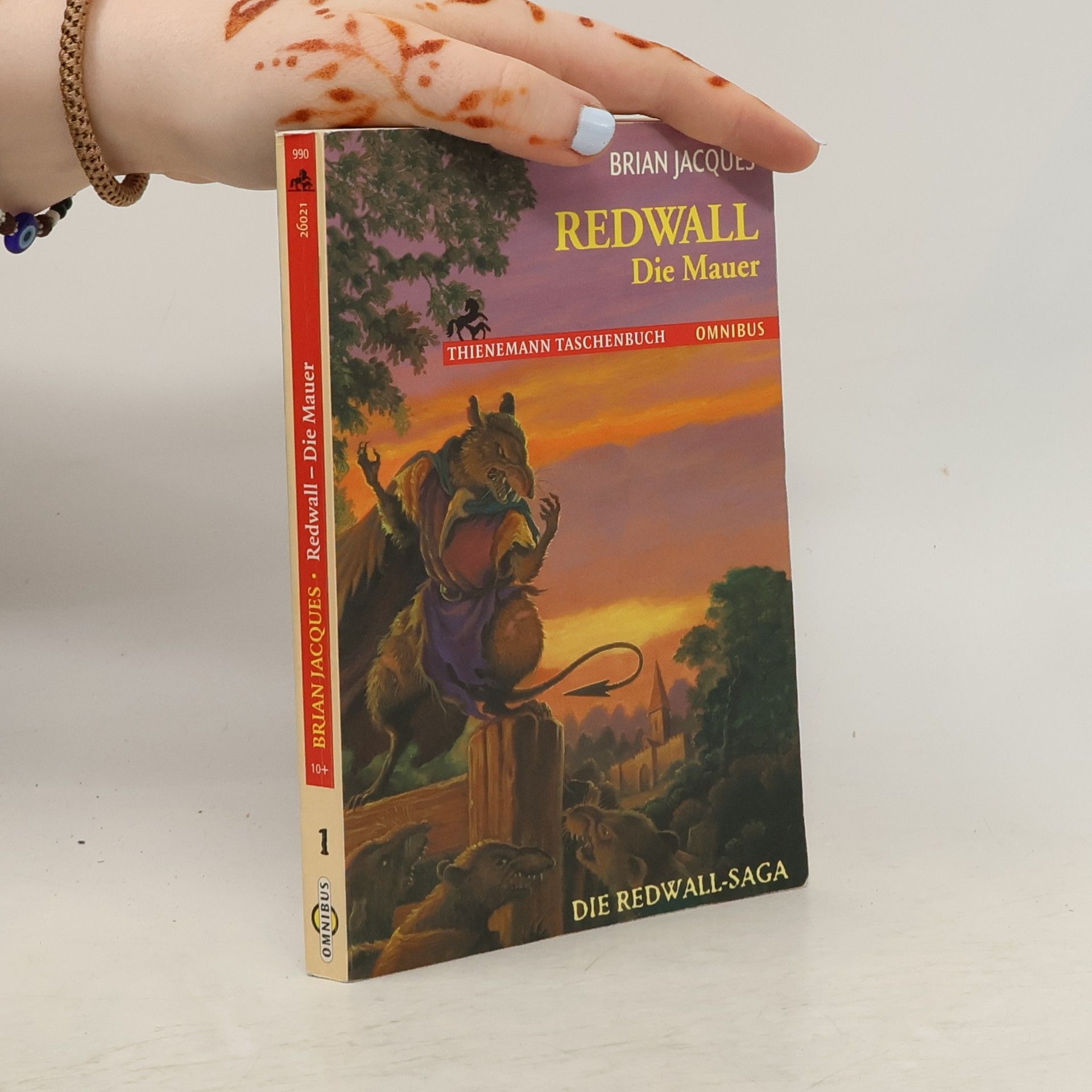 Brian Jacques Redwall. Die Mauer