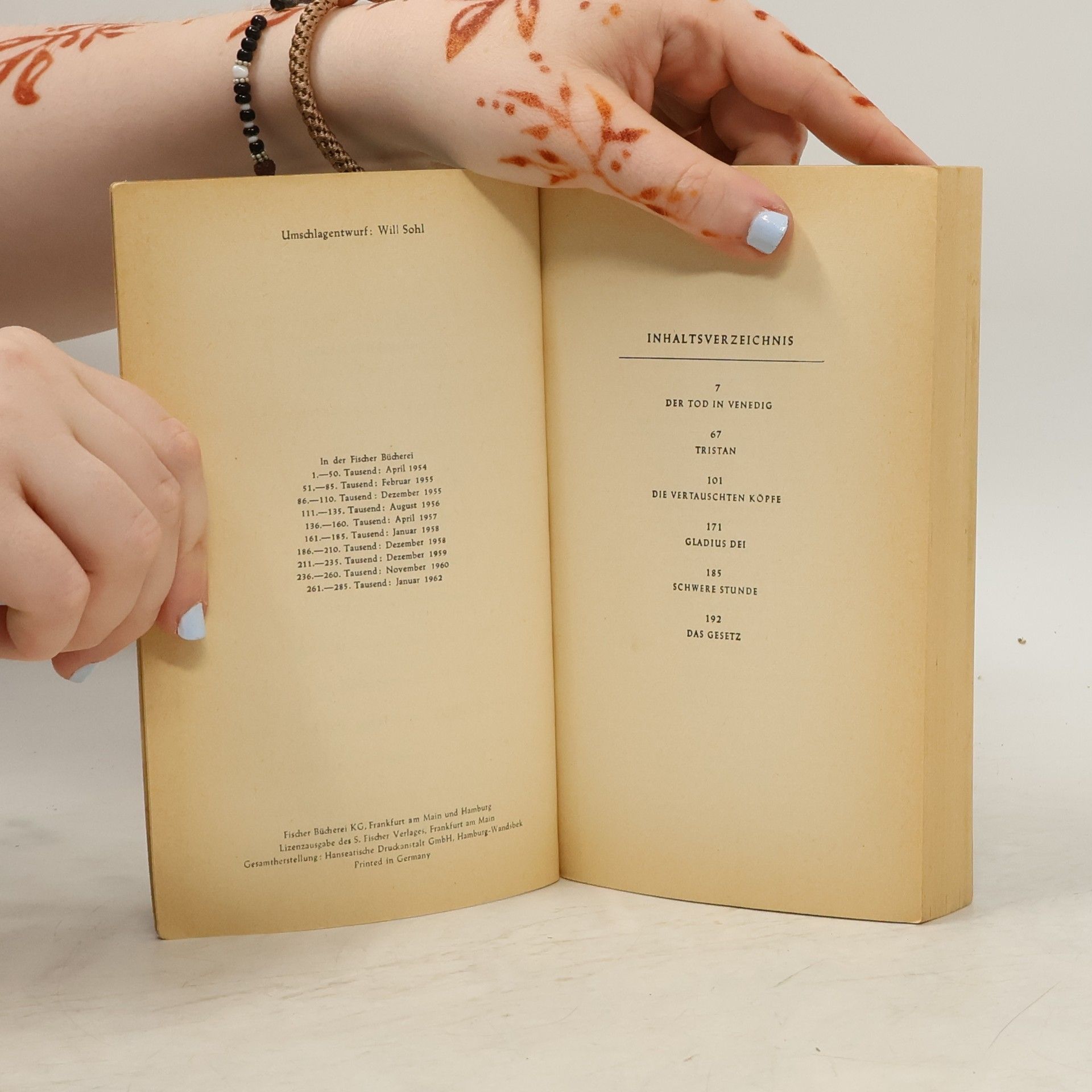 Thomas Mann Der Tod in Venedig