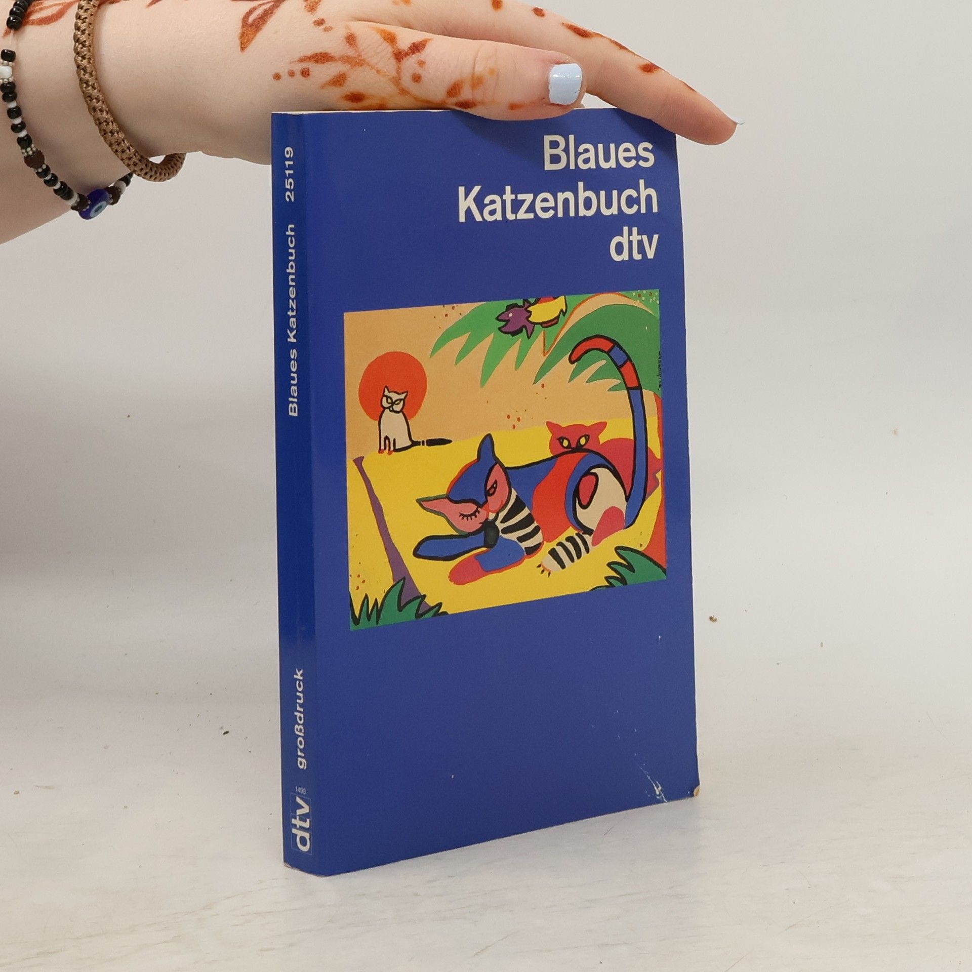 Helga Dick Blaues Katzenbuch