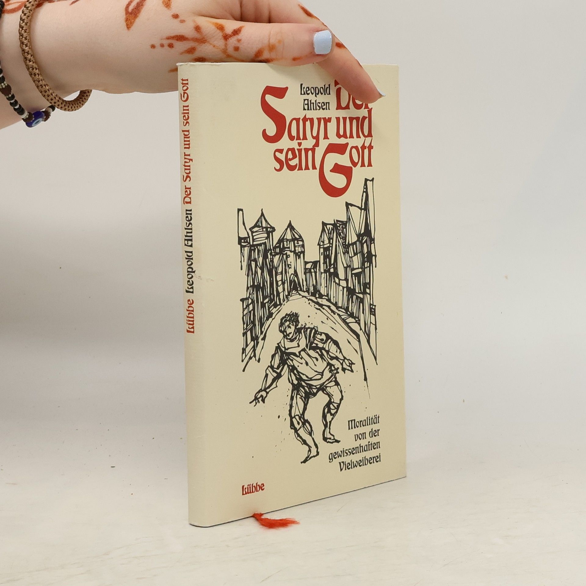 Leopold Ahlsen Der Satyr und sein Gott