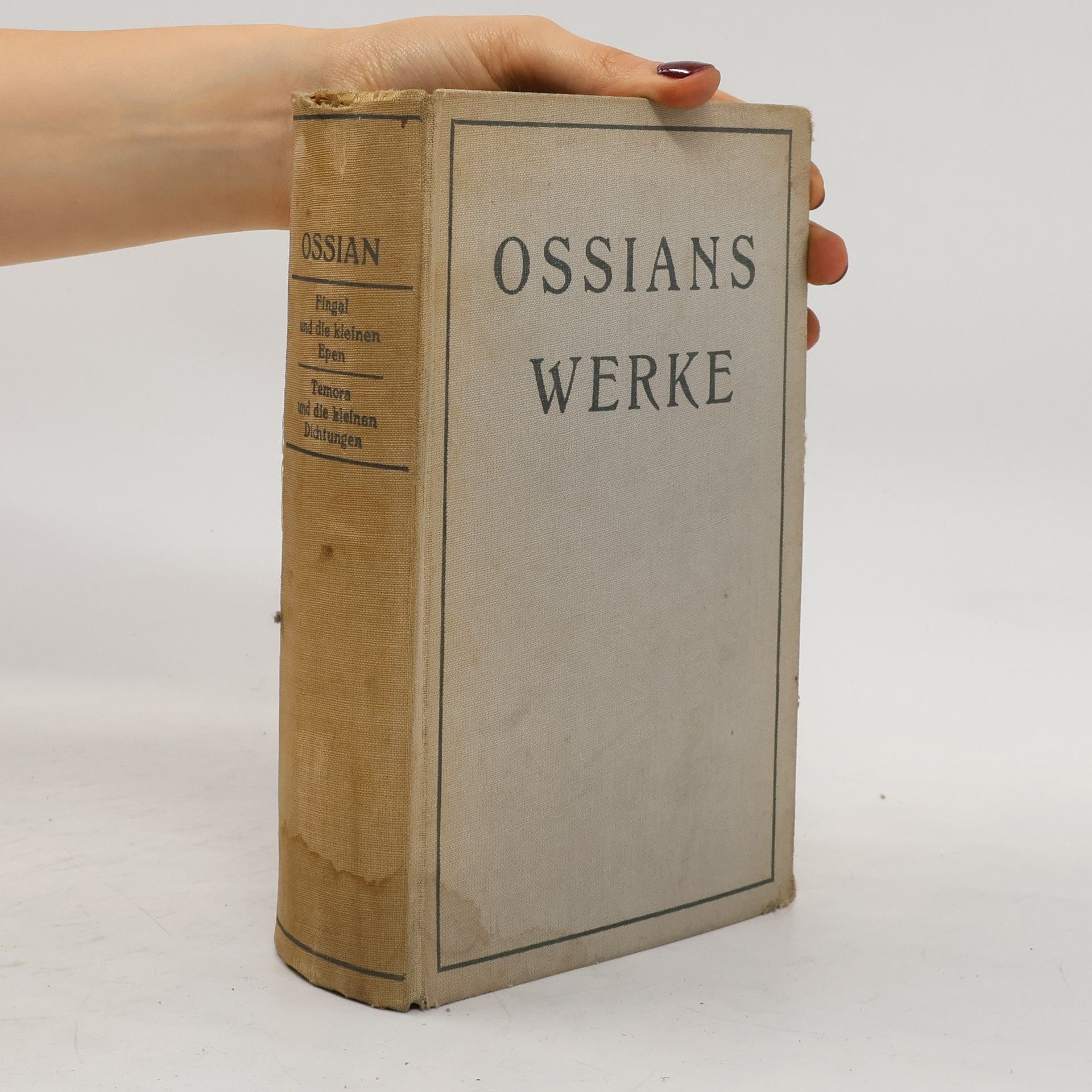 James Macpherson Ossians Werke