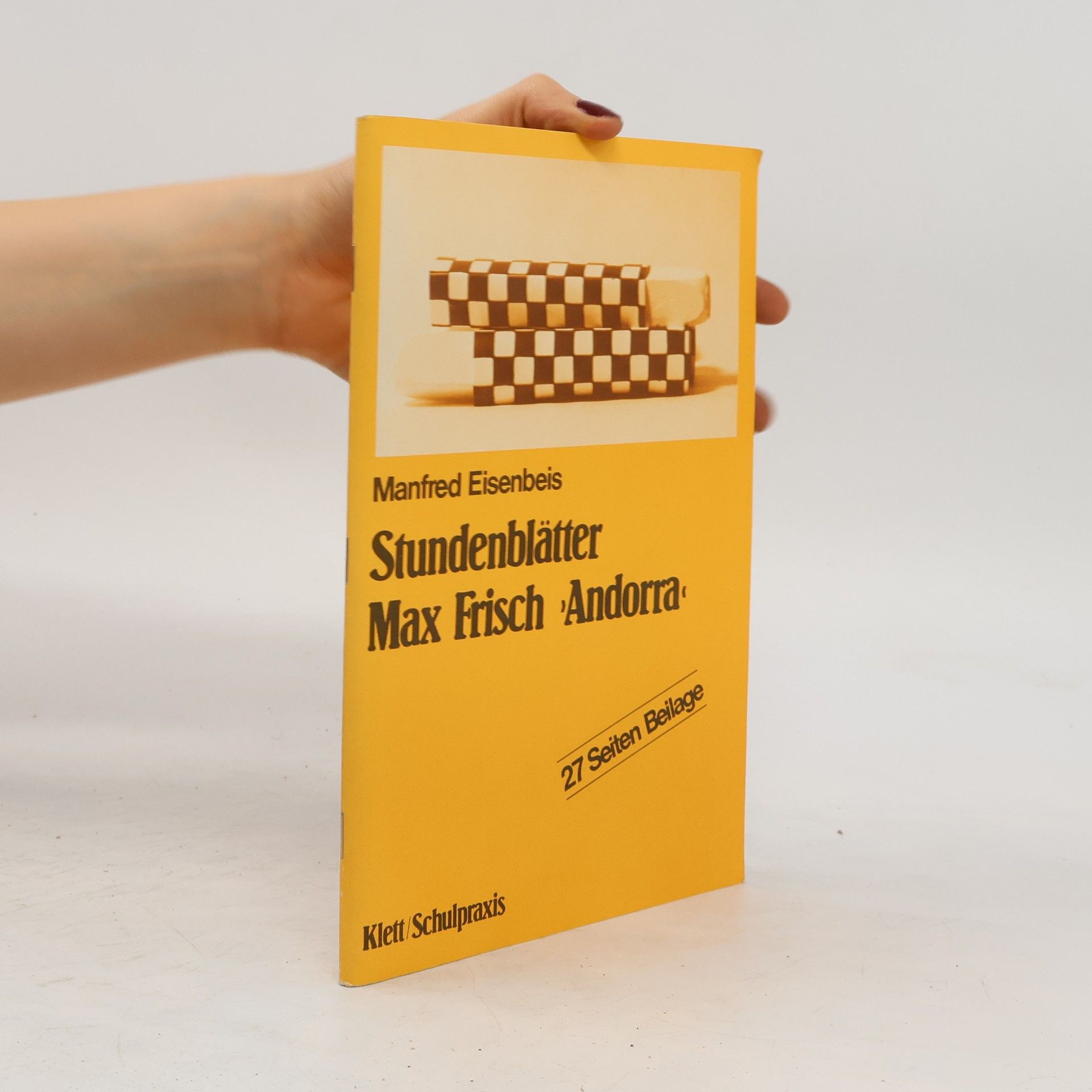 Manfred Eisenbeis Stundenblätter Max Frisch "Andorra"