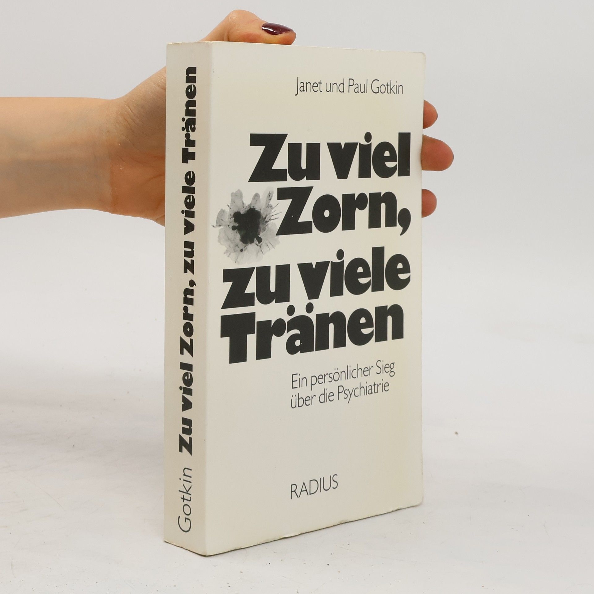 Janet Gotkin Zu viel Zorn, zu viele Tränen