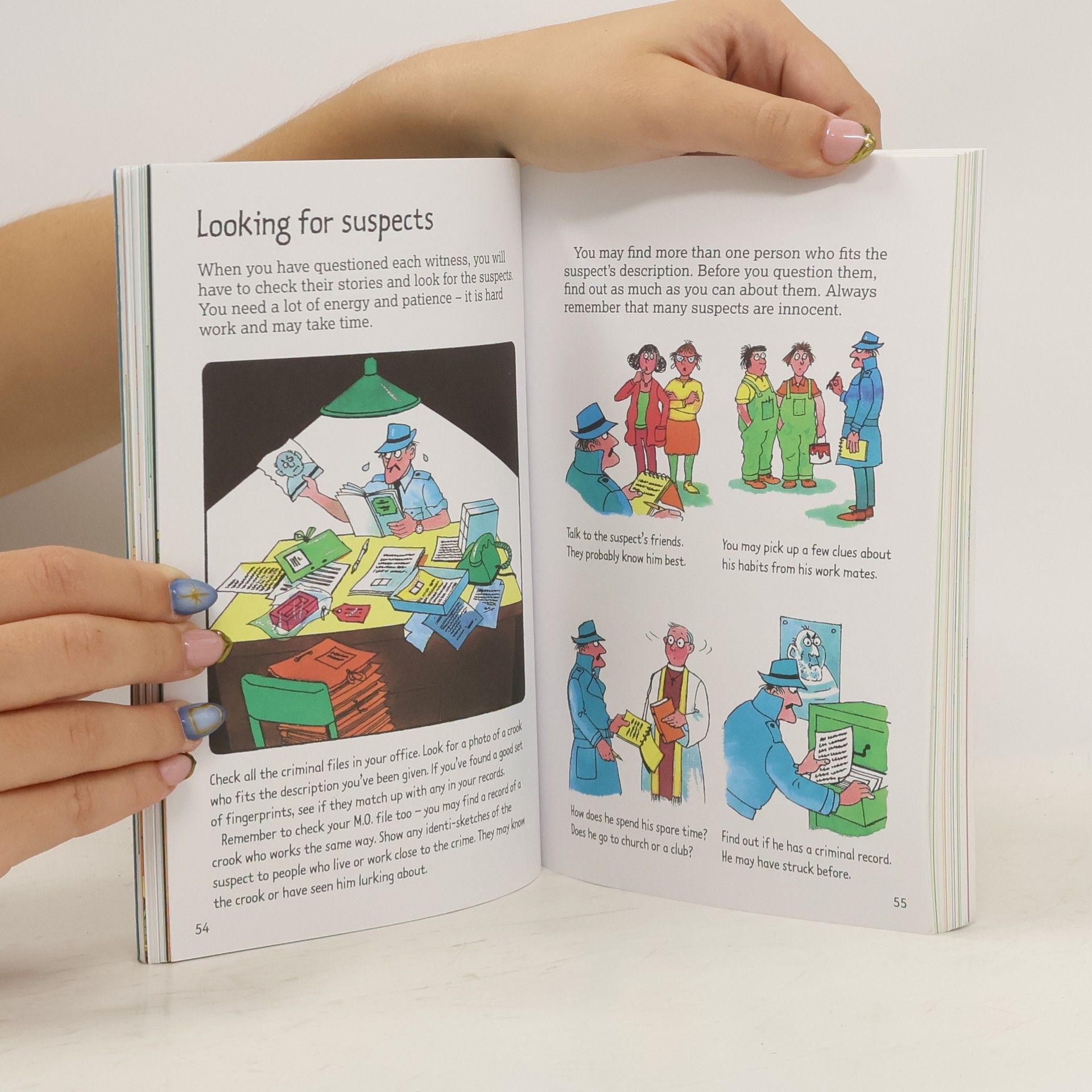Anne Civardi The Usborne official detective's handbook