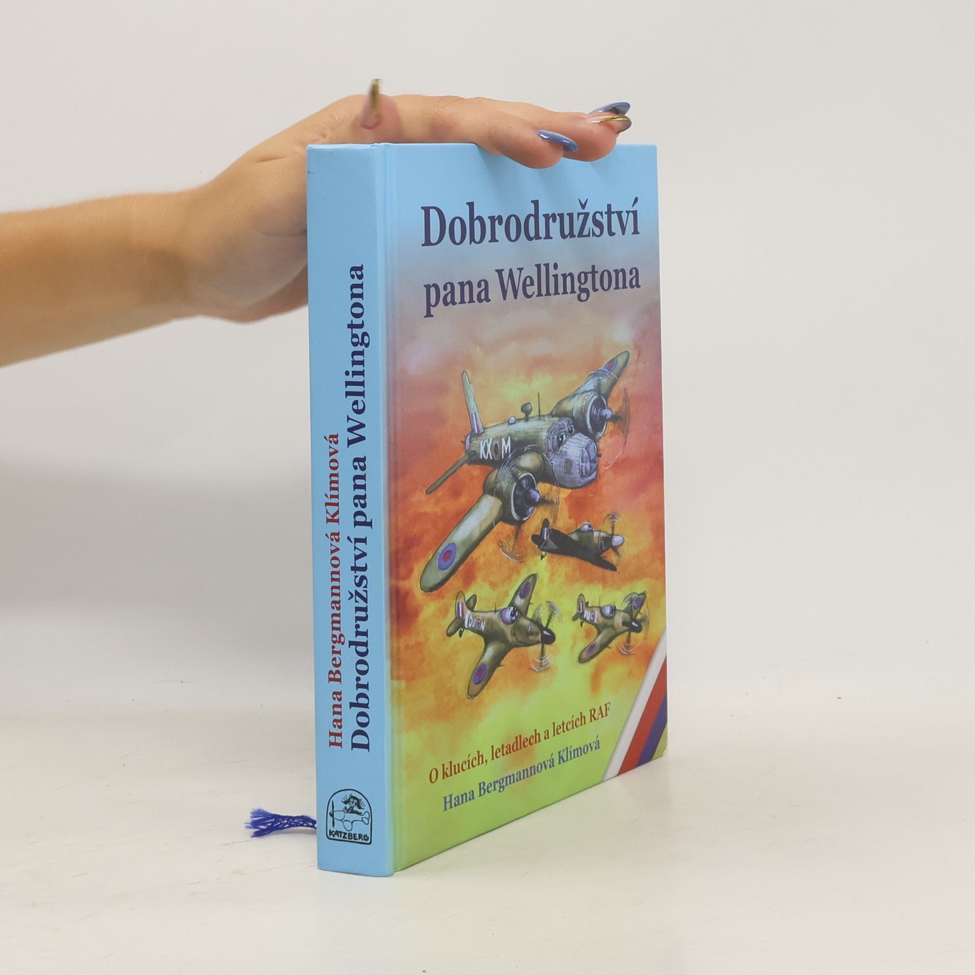 Hana Bergmannová Klímová Dobrodružství pana Wellingtona. O klucích, letadlech a letcích RAF