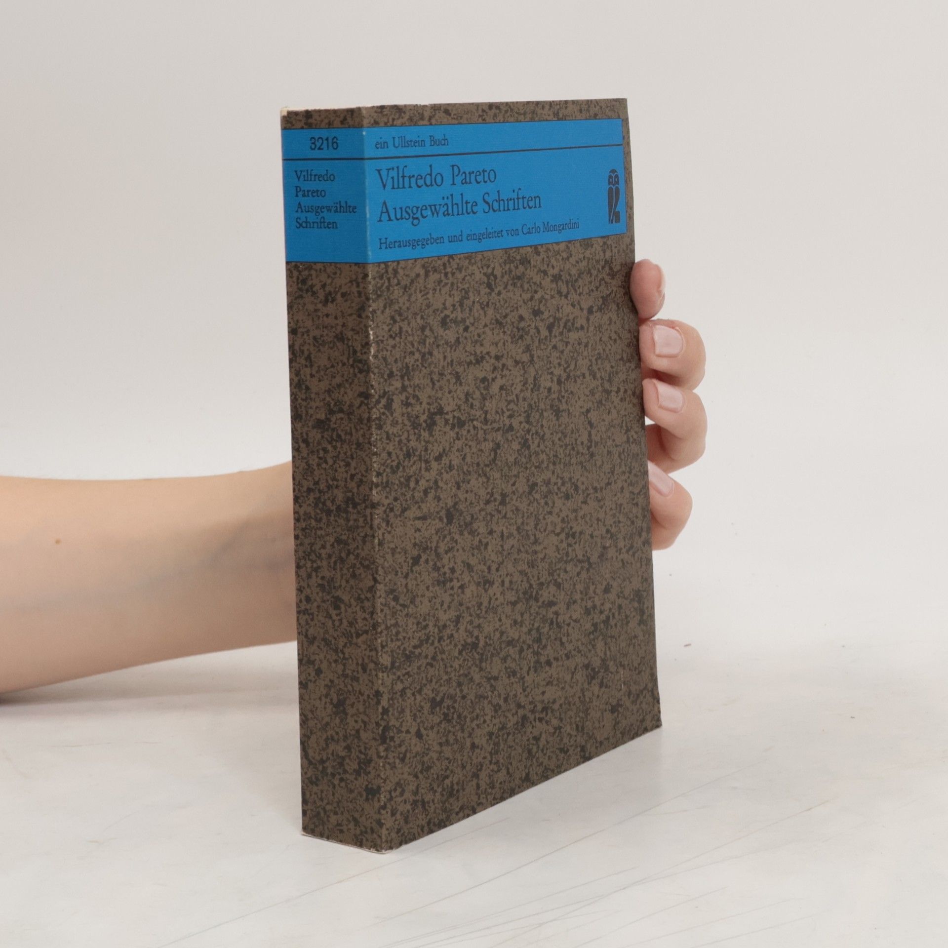 Vilfredo Pareto Ausgewählte Schriften