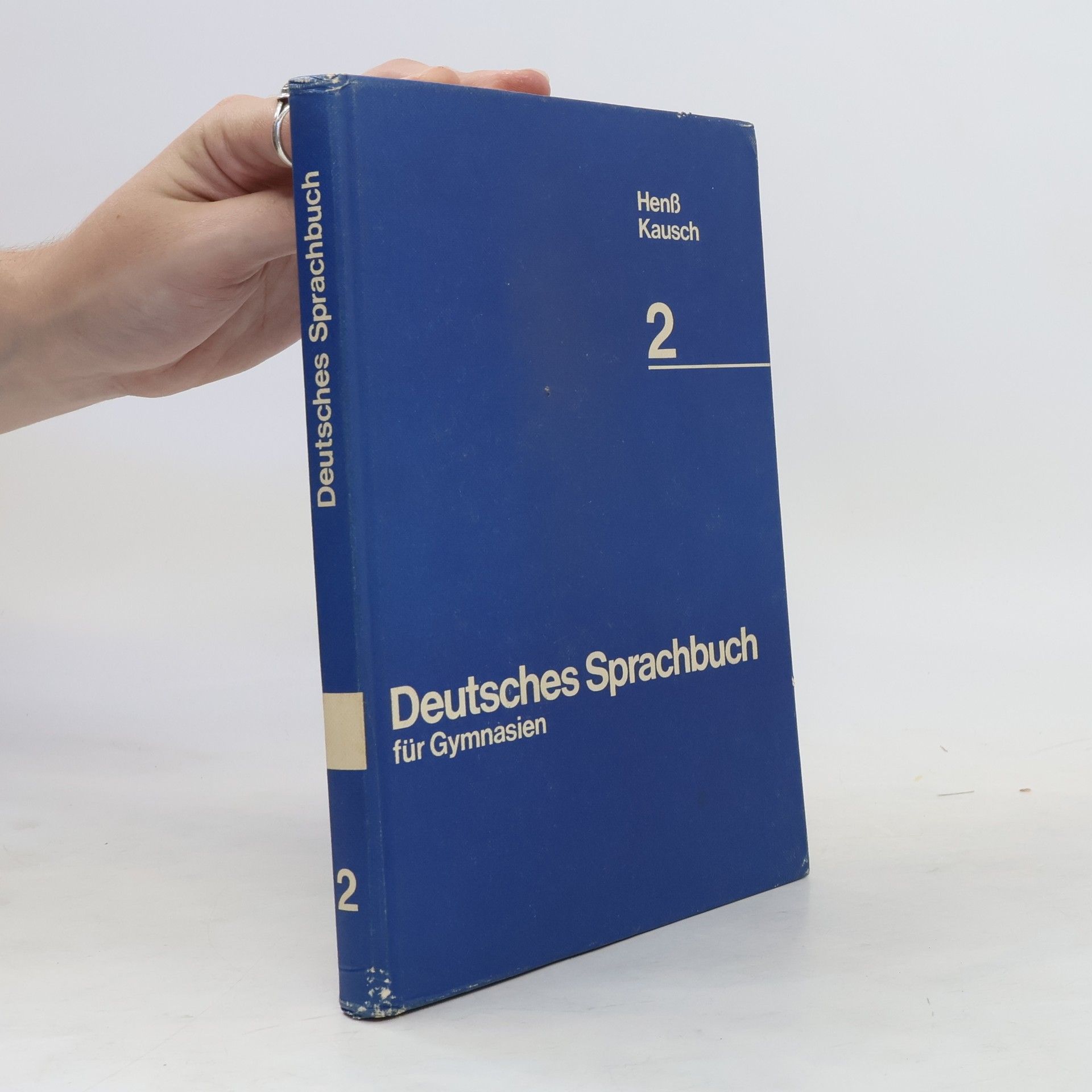 Rudolf Henss Deutsches Sprachbuch für Gymnasien 2