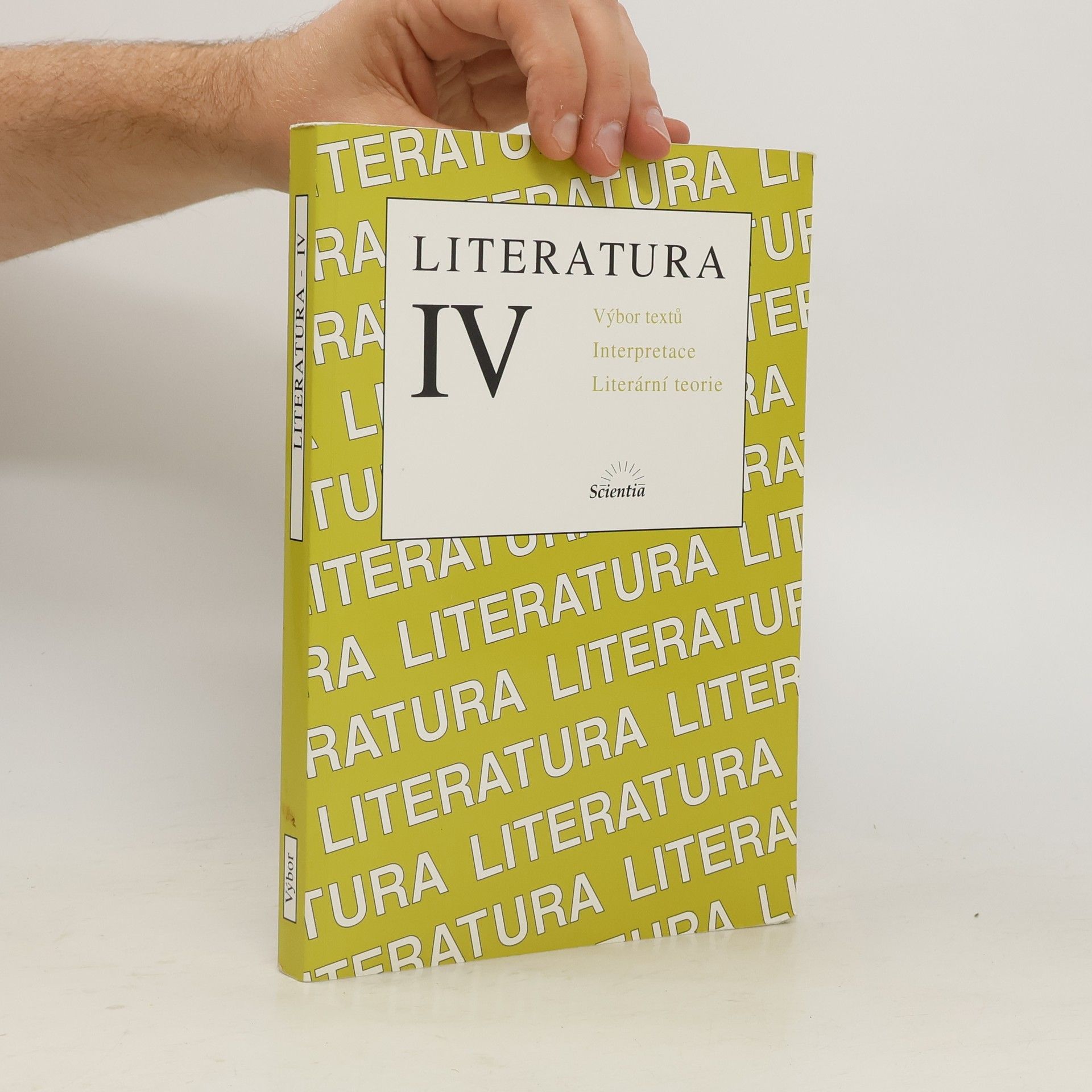 Bohuslav Hoffmann Literatura IV. Výbor textů, interpretace, literární teorie